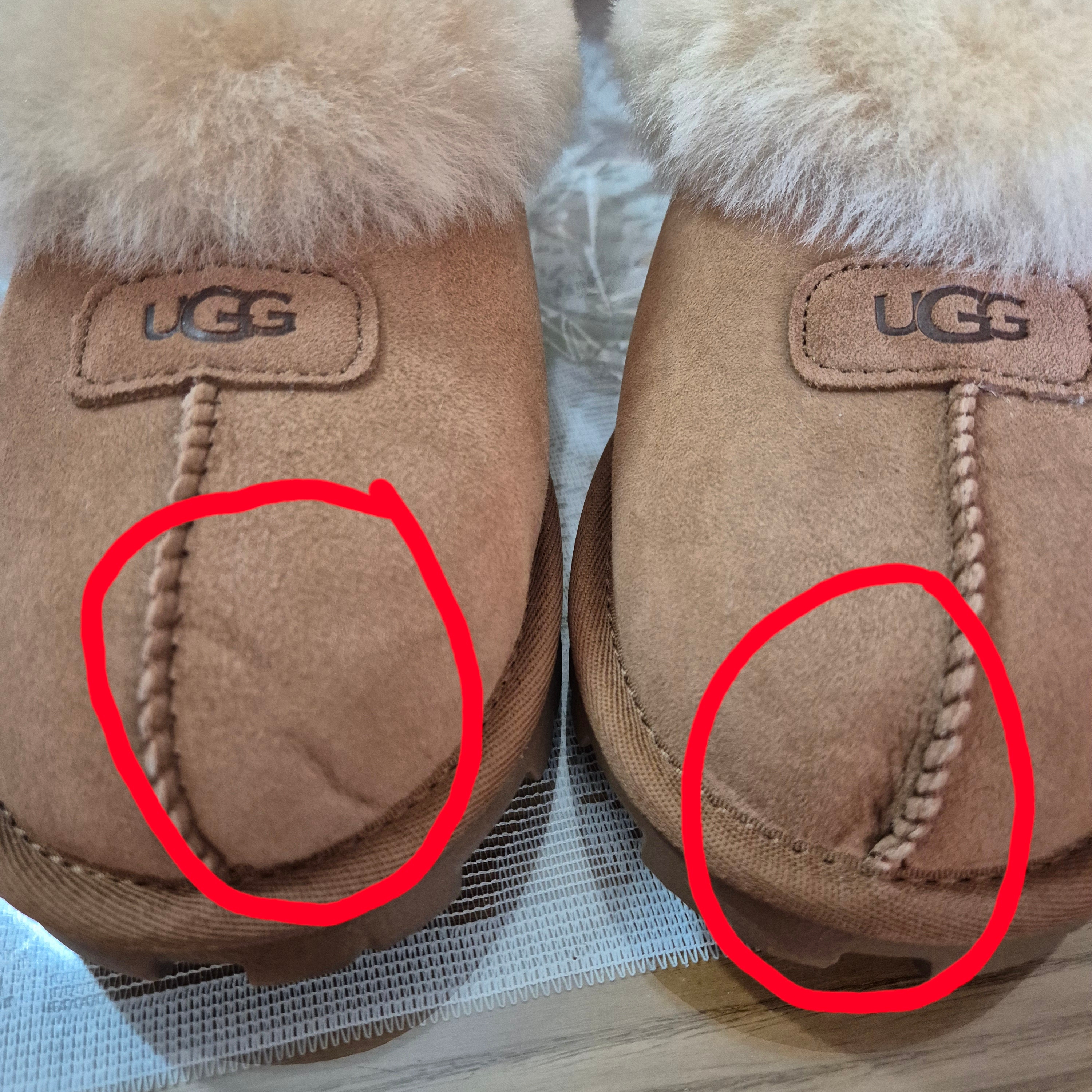 (W) UGG Coquette Slipper Chestnut 착용 스타일