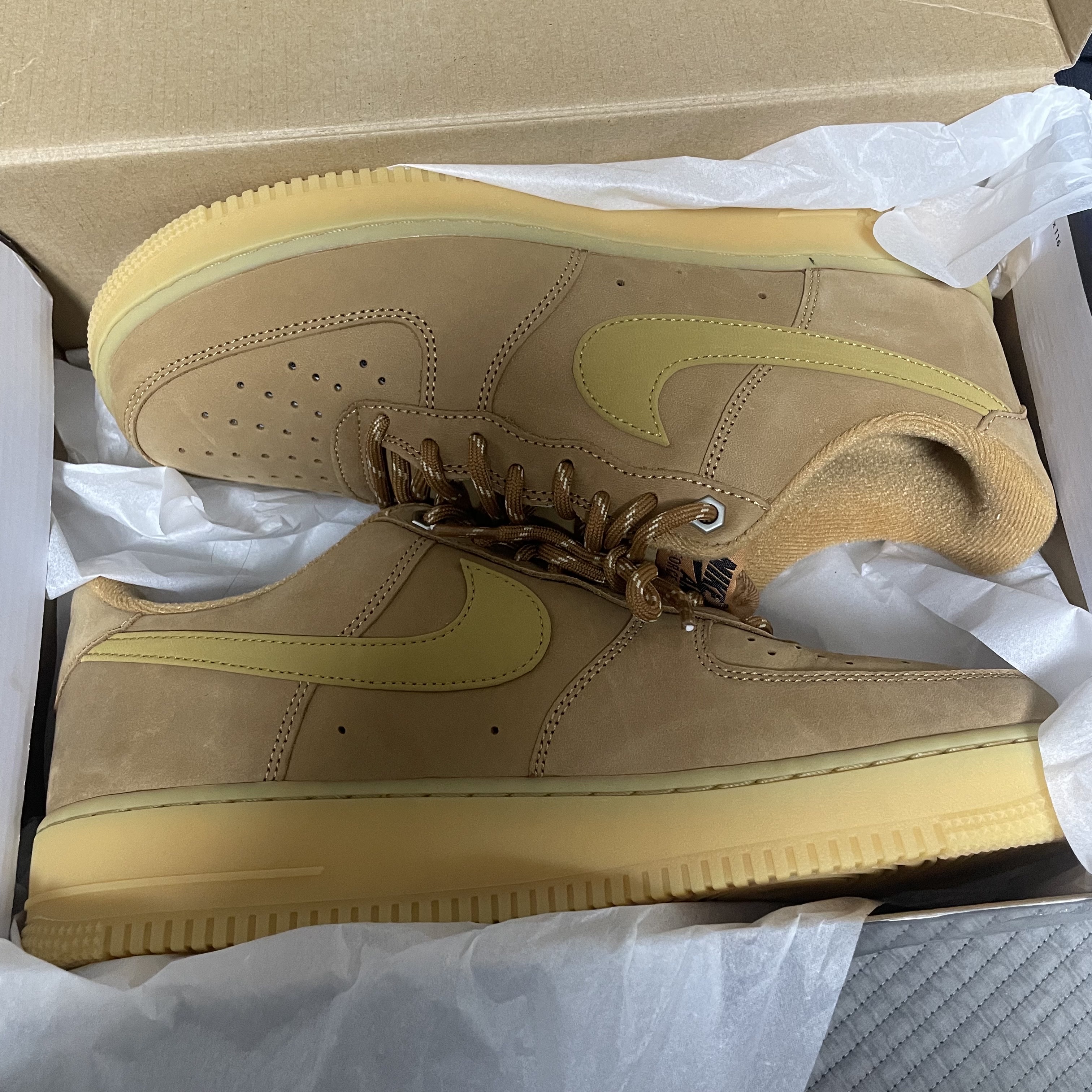 Nike Air Force 1 '07 WB Flax 착용 스타일 - 2