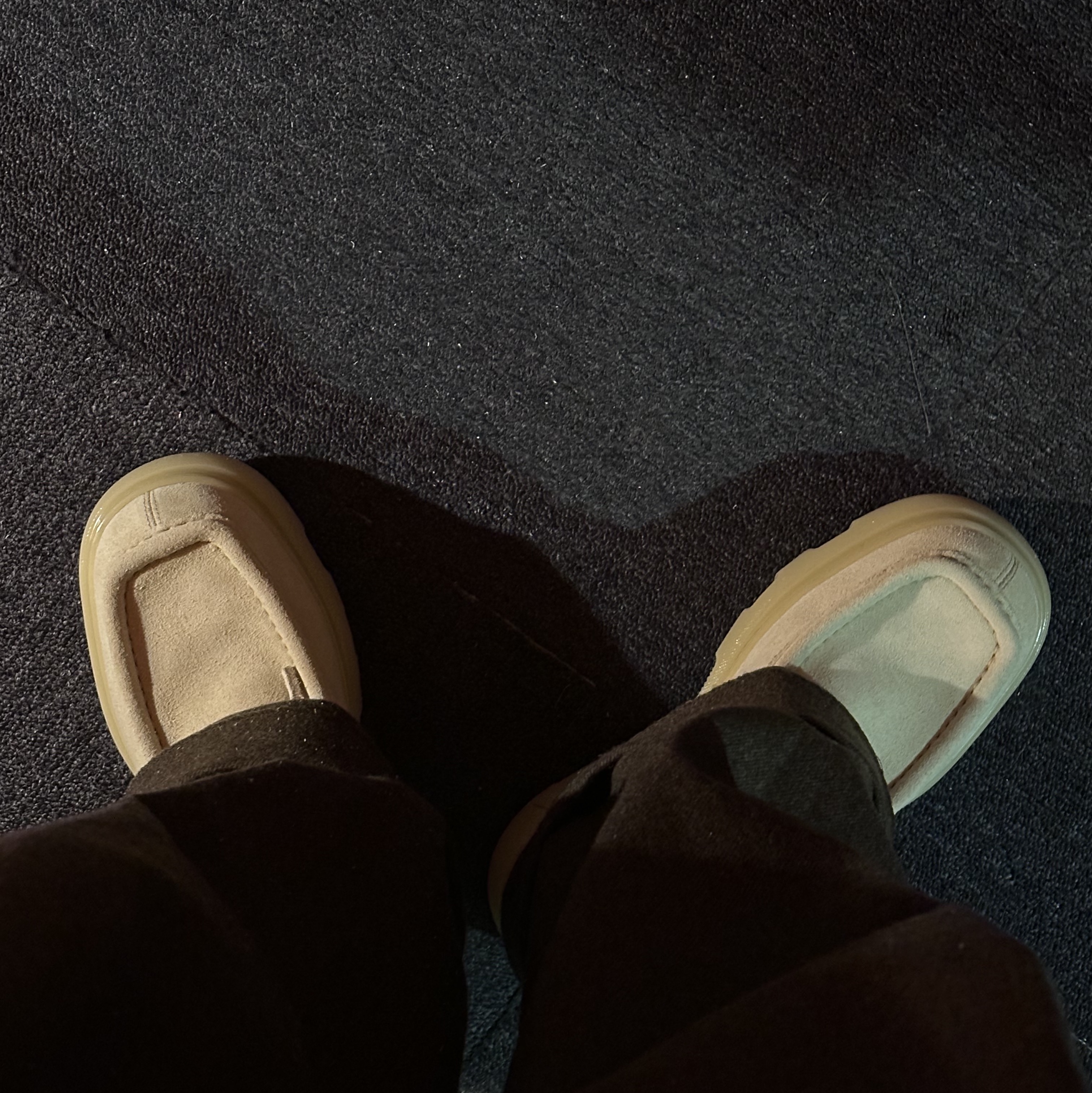Amomento Wool Martin Pants Brown - 24FW, Burberry Suede Creeper Mid Shoes Clay 착용 스타일