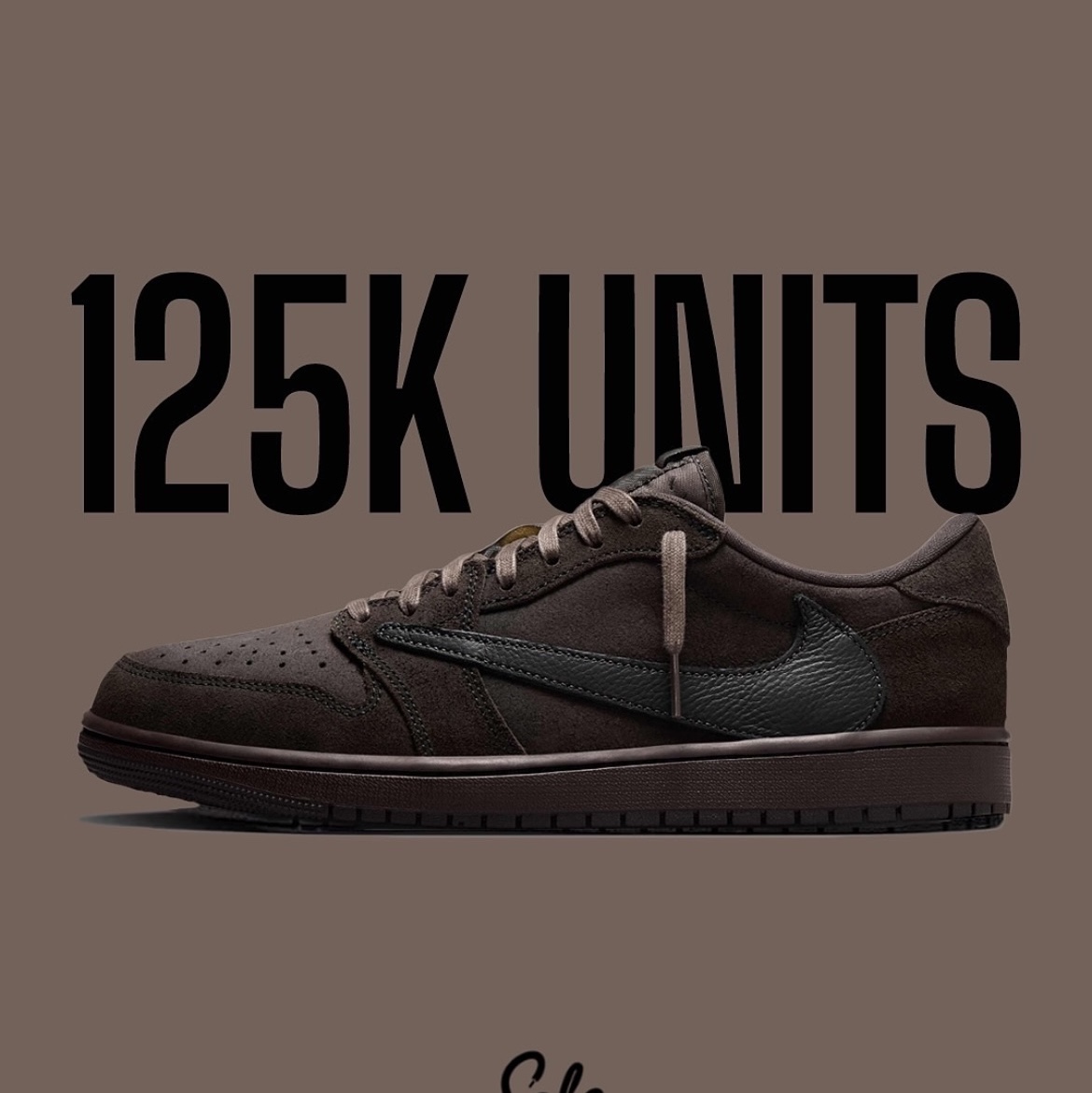 Jordan 1 x Travis Scott Retro Low OG SP Velvet Brown and Dark Mocha 착용 스타일 - 2