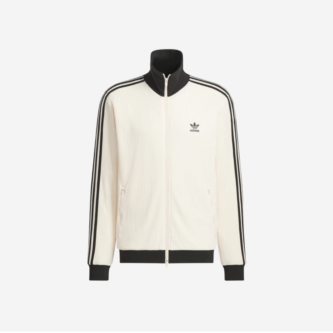 Adidas Waffle Beckenbauer Track Top Wonder White - KR Sizing 착용 스타일