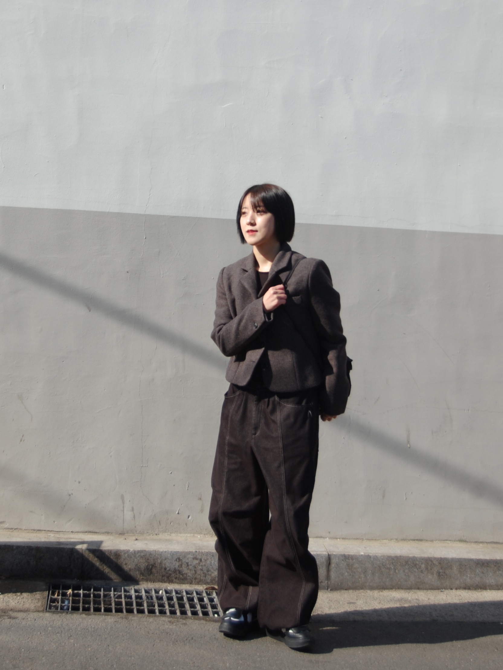 Nike x Peaceminusone Kwondo1 Black and White 착용 스타일