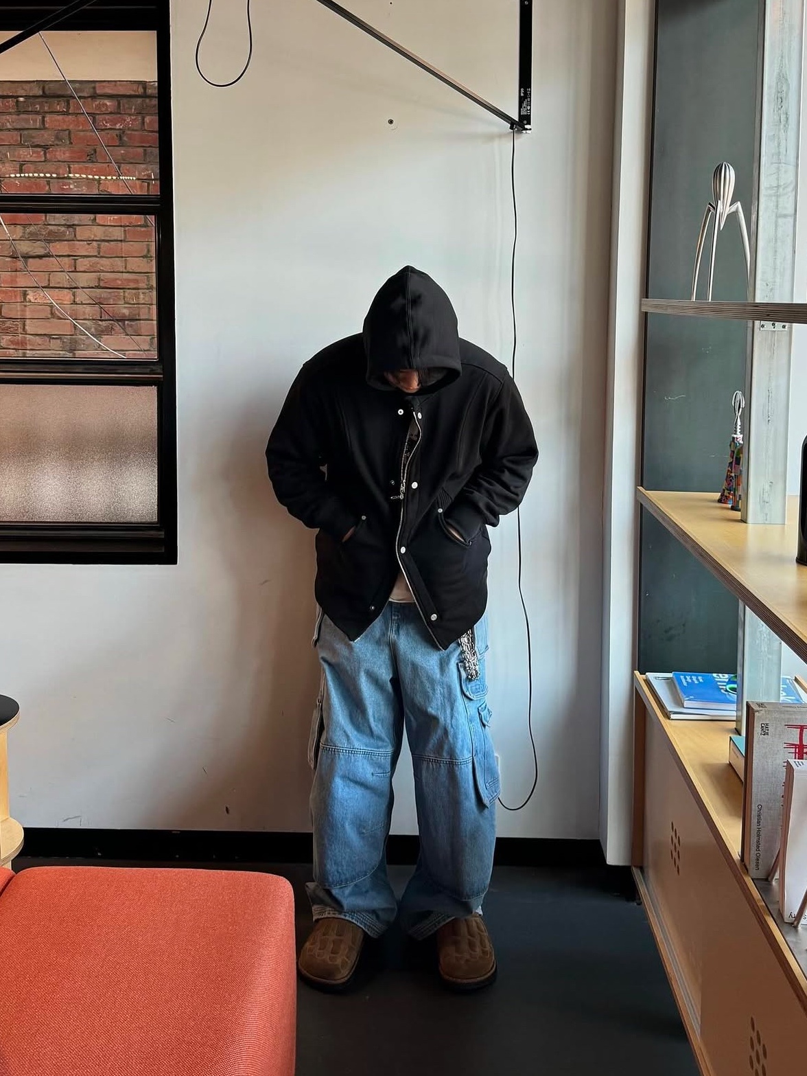 Kinchi x Yiyae Bone Mule Camel 착용 스타일