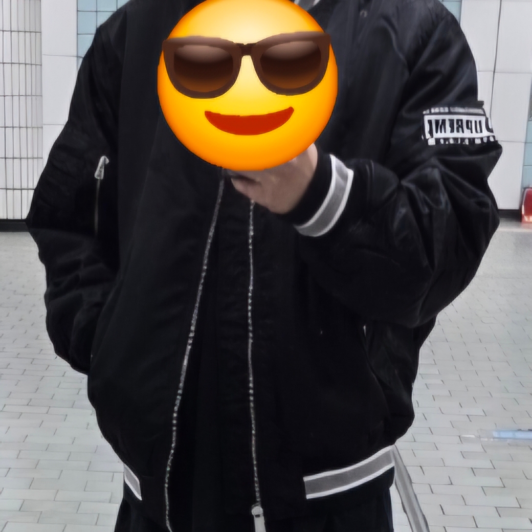 Supreme Second To None MA-1 Jacket Black - 22SS 착용 스타일