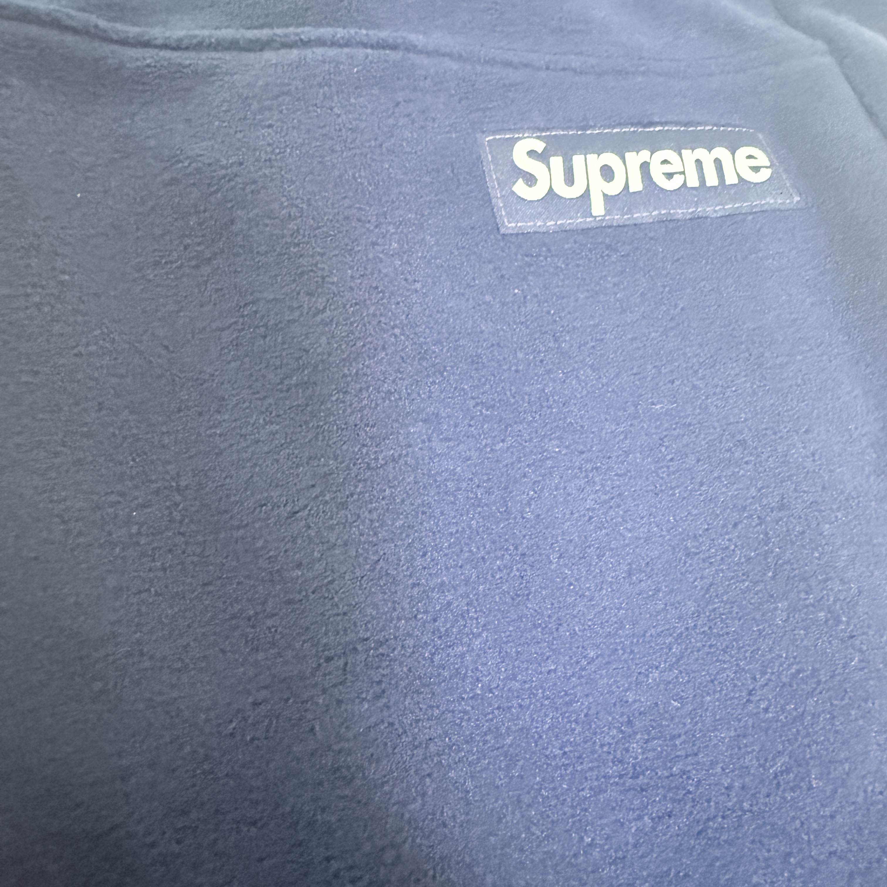 Supreme Polartec Pant Navy - 24FW 착용 스타일