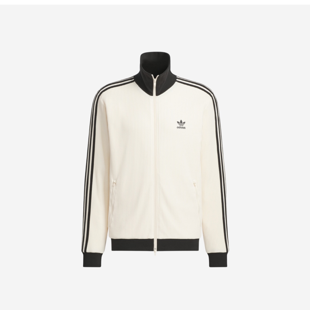 Adidas Waffle Beckenbauer Track Top Wonder White - KR Sizing 착용 스타일