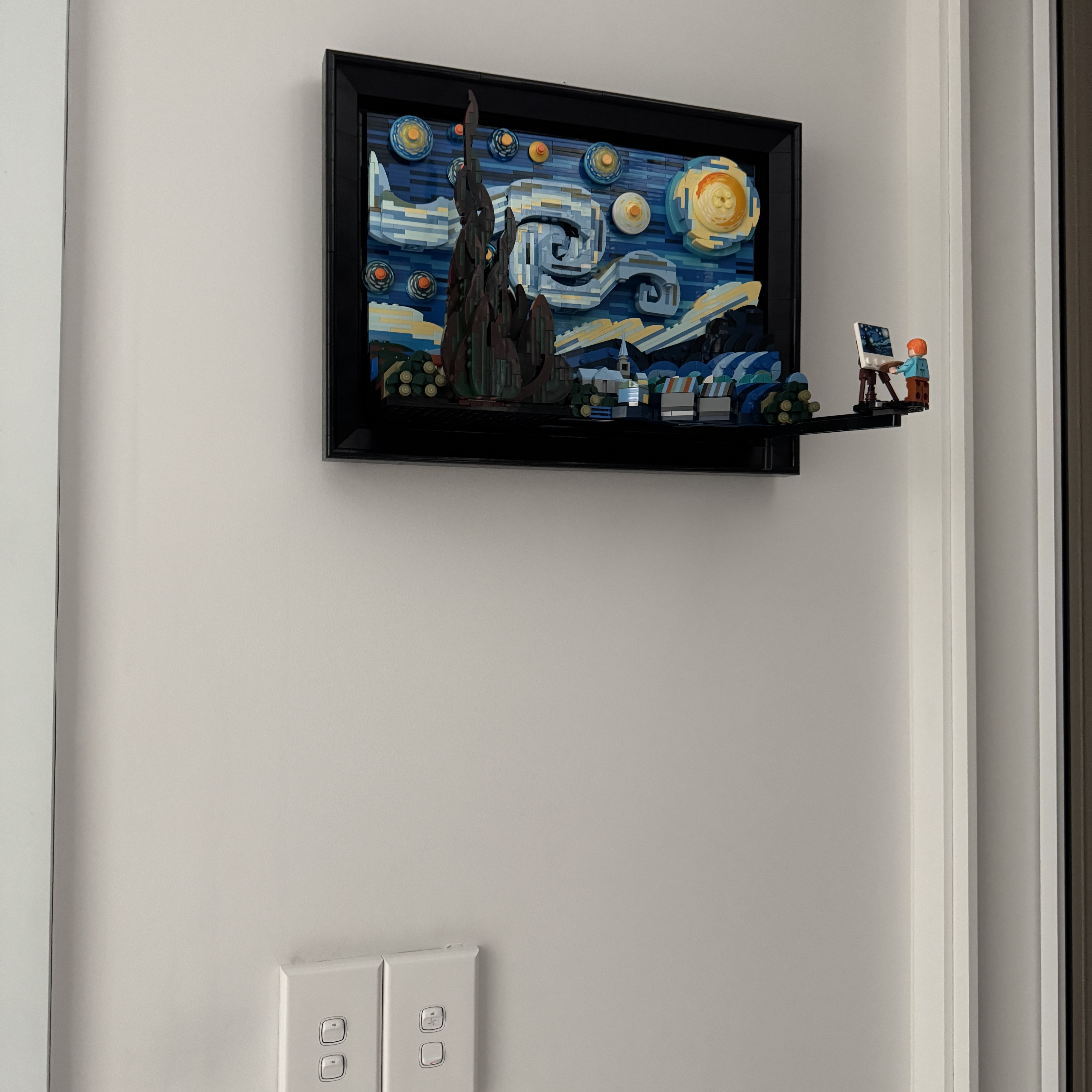 Lego Vincent Van Gogh The Starry Night 착용 스타일