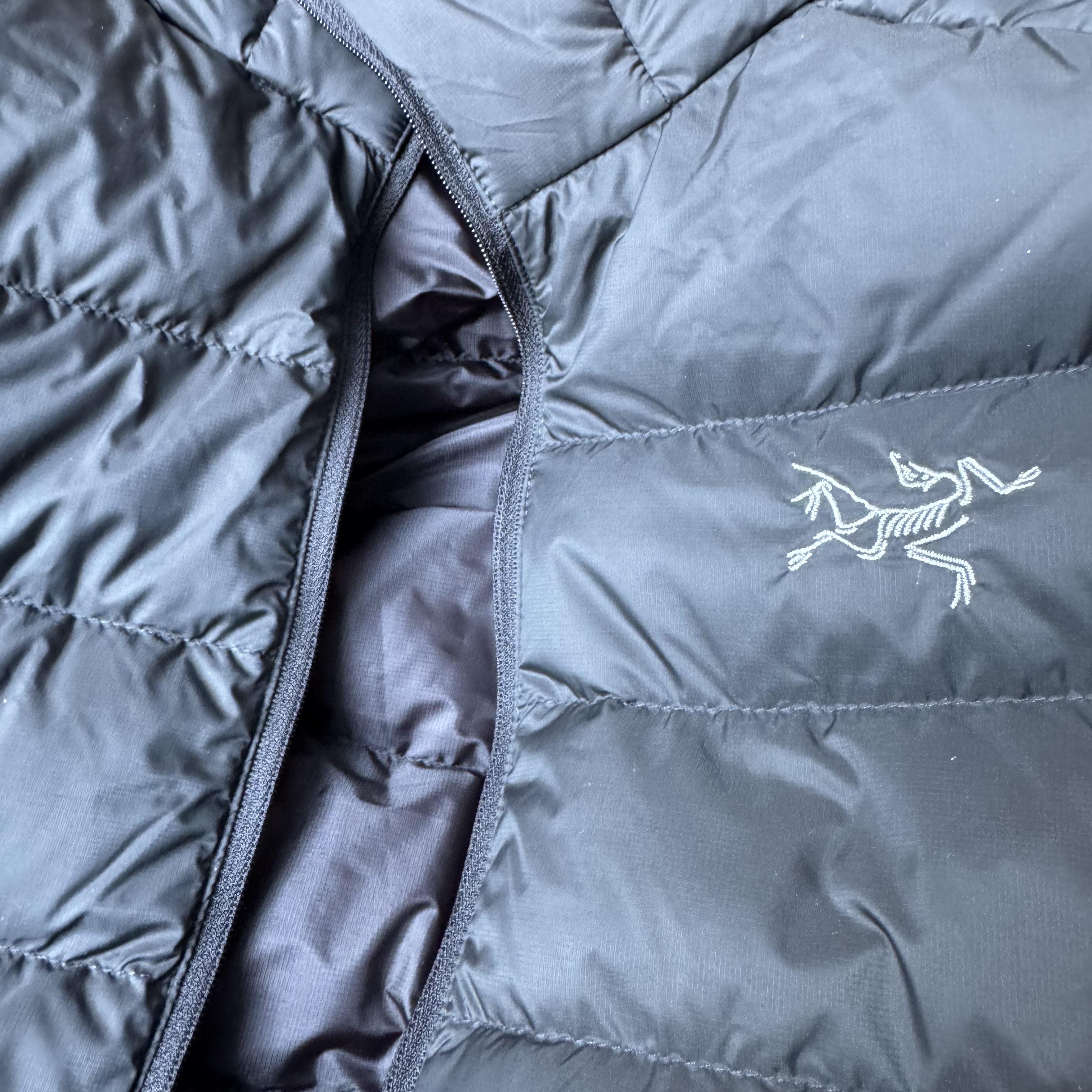 Arc'teryx Cerium Hoody Black 착용 스타일