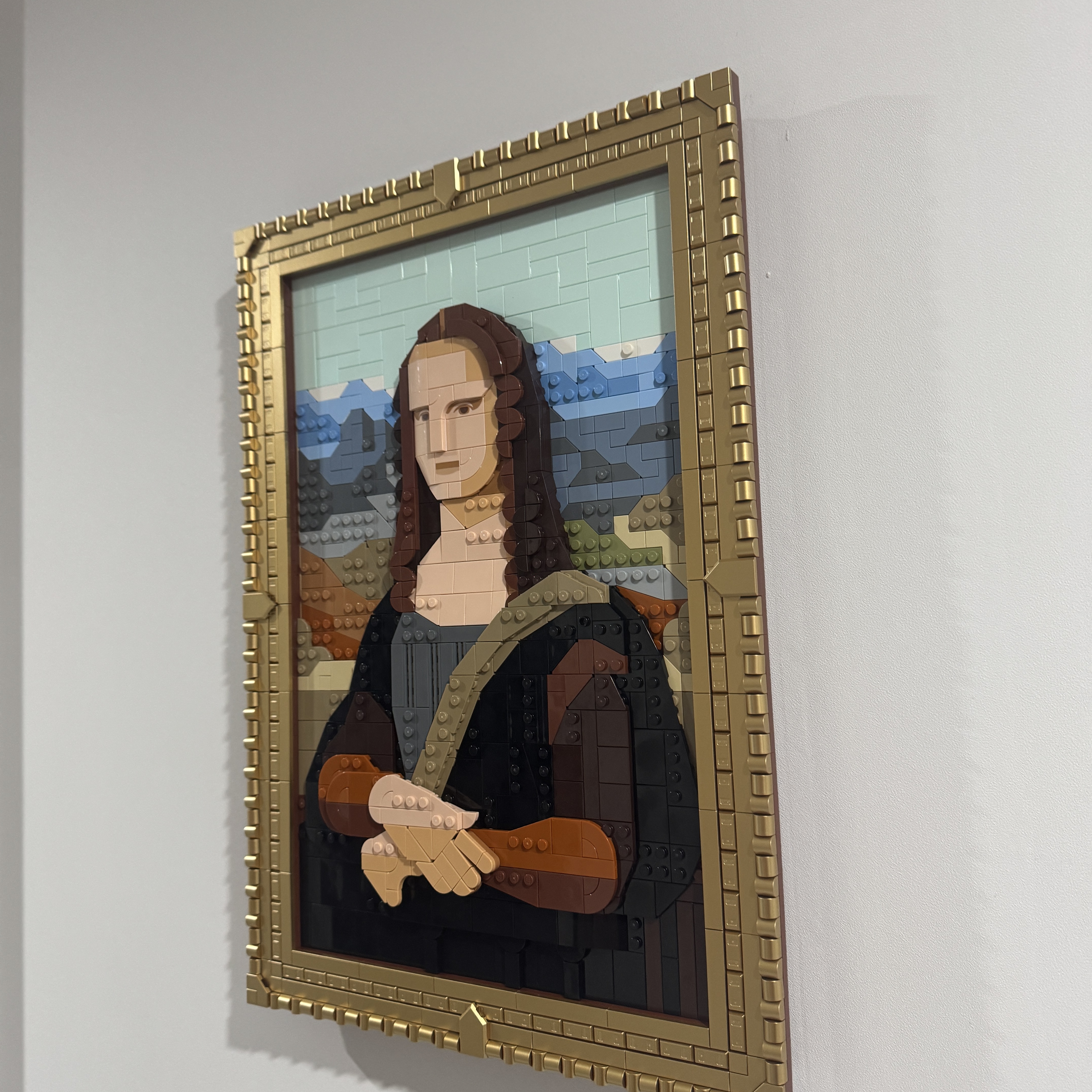 Lego Art Mona Lisa 착용 스타일
