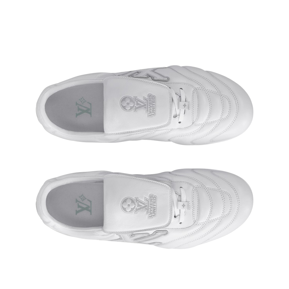 루이비통 LV 풋프린트 사커 스니커즈 화이트(Louis Vuitton LV Footprint Soccer Sneakers White) - 4