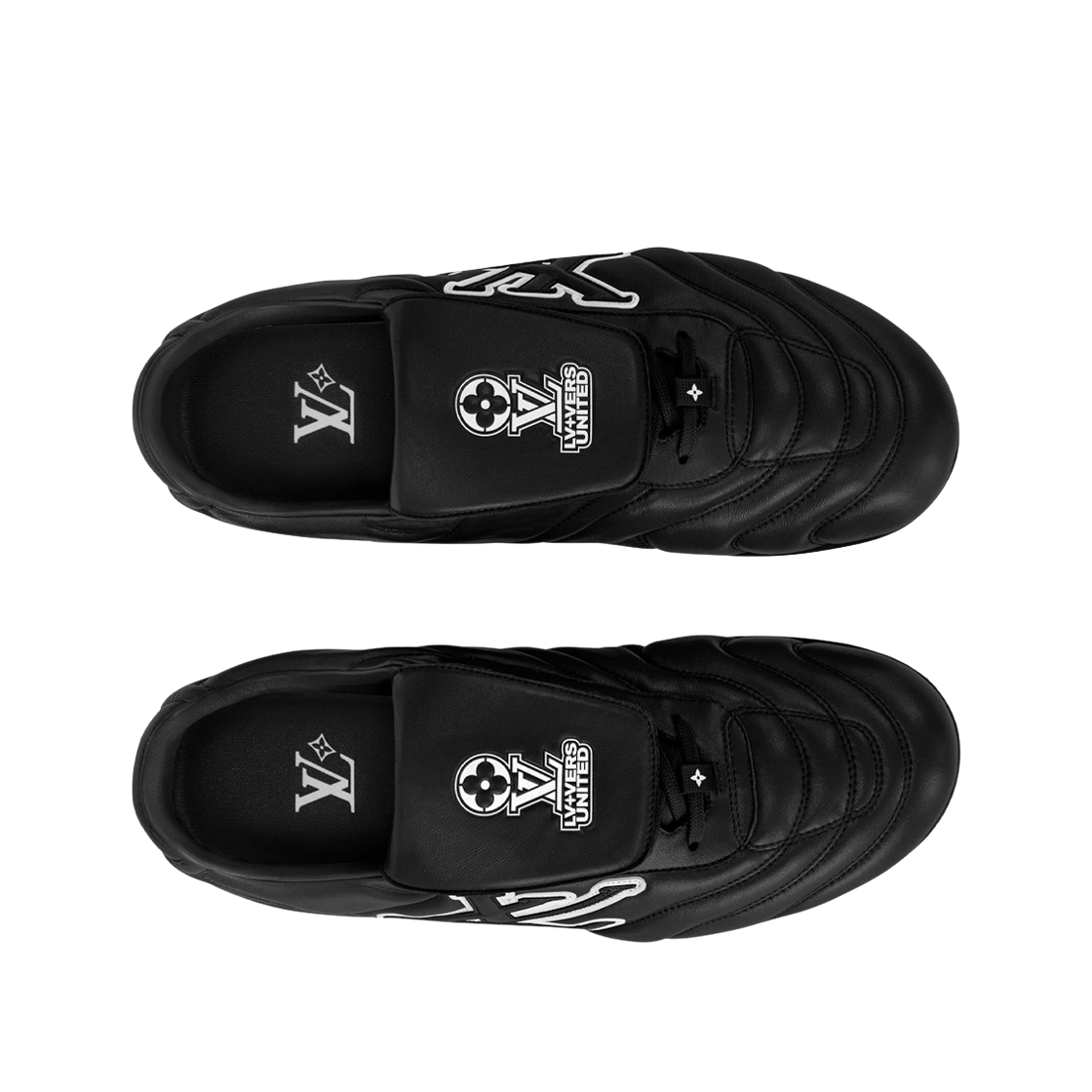 루이비통 LV 풋프린트 사커 스니커즈 블랙(Louis Vuitton LV Footprint Soccer Sneakers Black) - 4