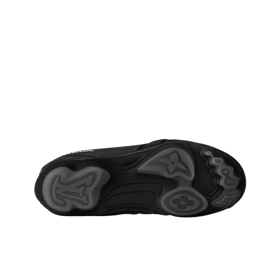 루이비통 LV 풋프린트 사커 스니커즈 블랙(Louis Vuitton LV Footprint Soccer Sneakers Black) - 2