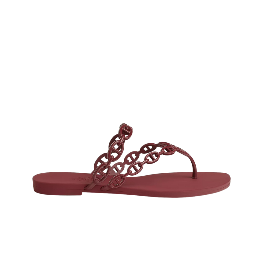 (W) Hermes Island Sandal & Rouge H