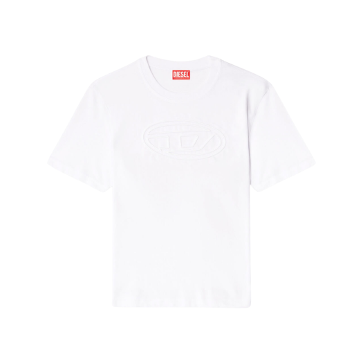 【OVERDUEFLAIR】of logo t-shirt_white OF LOGO T-SHIRT_WHITE - overdue flair