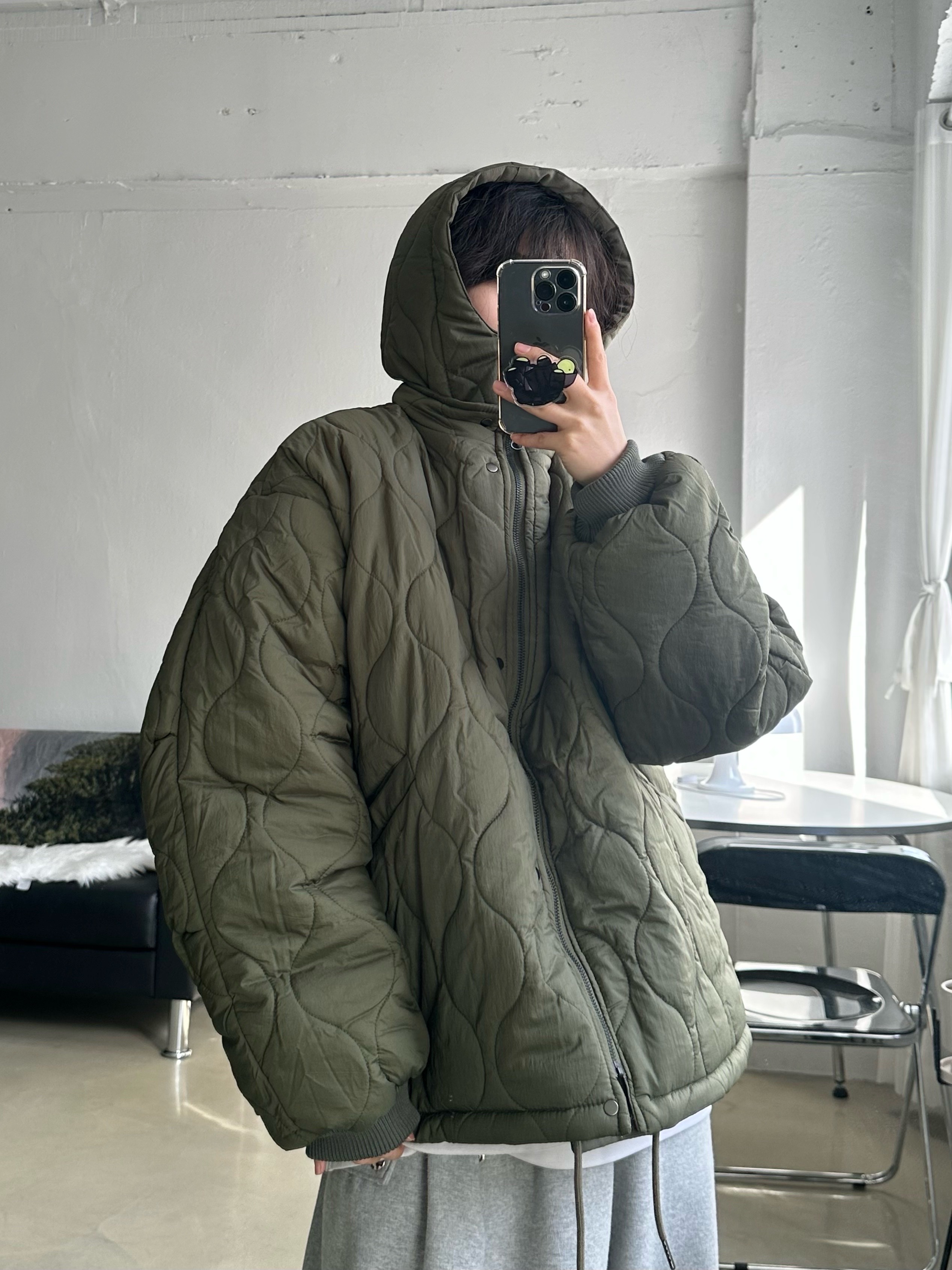 (W) Nike Dunk Low Light Smoke Grey 착용 스타일 - 3