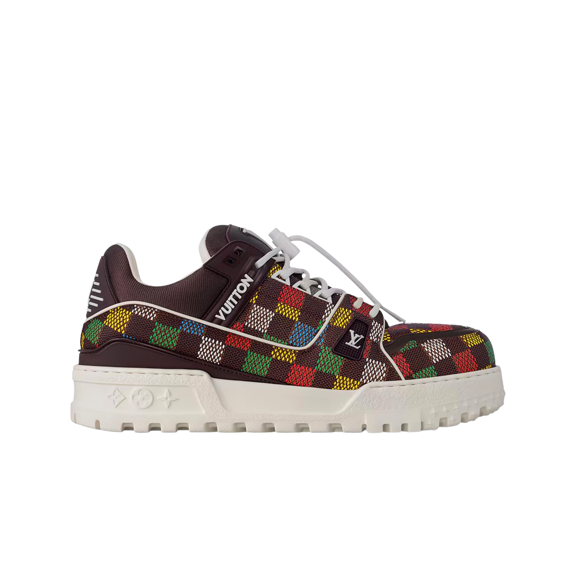 - Louis Vuitton LV Trainer Maxi Sneakers Brown