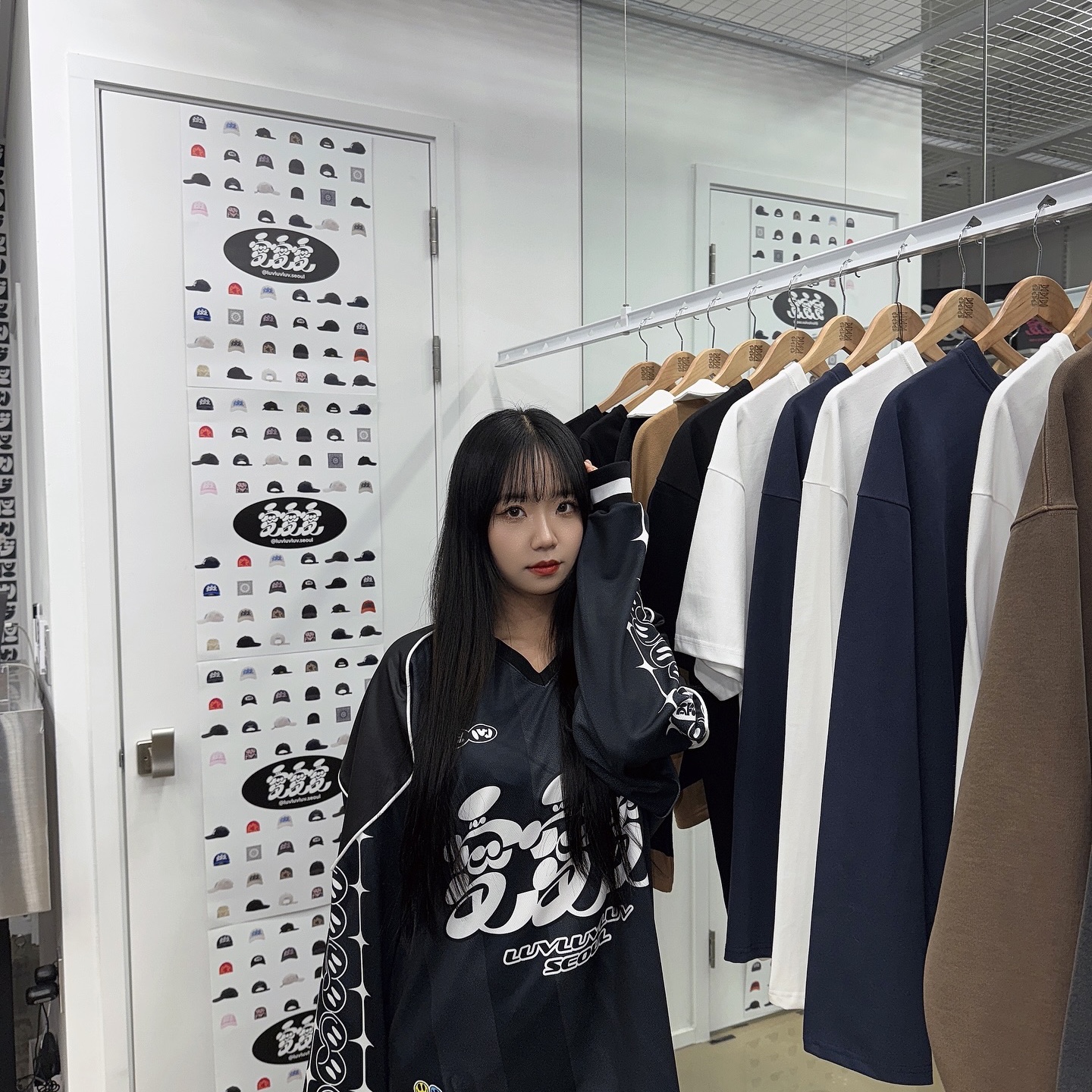 LUVLUVLUV KM Keeper Jersey Apollo BK 착용 스타일 - 2