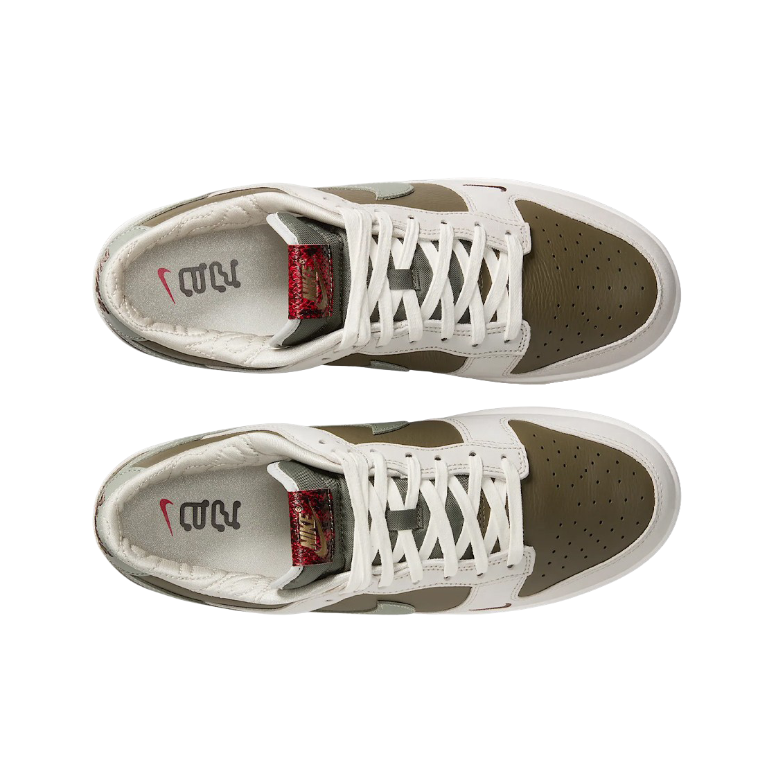 나이키 덩크 로우 레트로 이어 오브 더 스네이크 미디움 올리브 세일(Nike Dunk Low Retro Year of the Snake Medium Olive Sail) - 2
