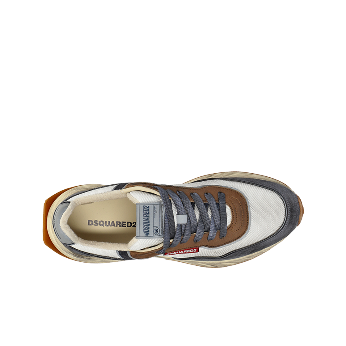 디스퀘어드2 스프린터 스니커즈 그레이 화이트(Dsquared2 Sprinter Sneakers Grey White) - 2