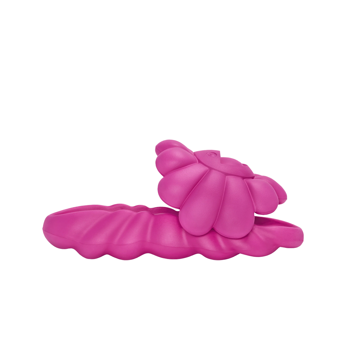 오하나 하타케 오하나 풀블룸 슬리퍼 라즈베리 로즈(Ohana Hatake Ohana Full-Bloom Slipper Raspberry Rose)