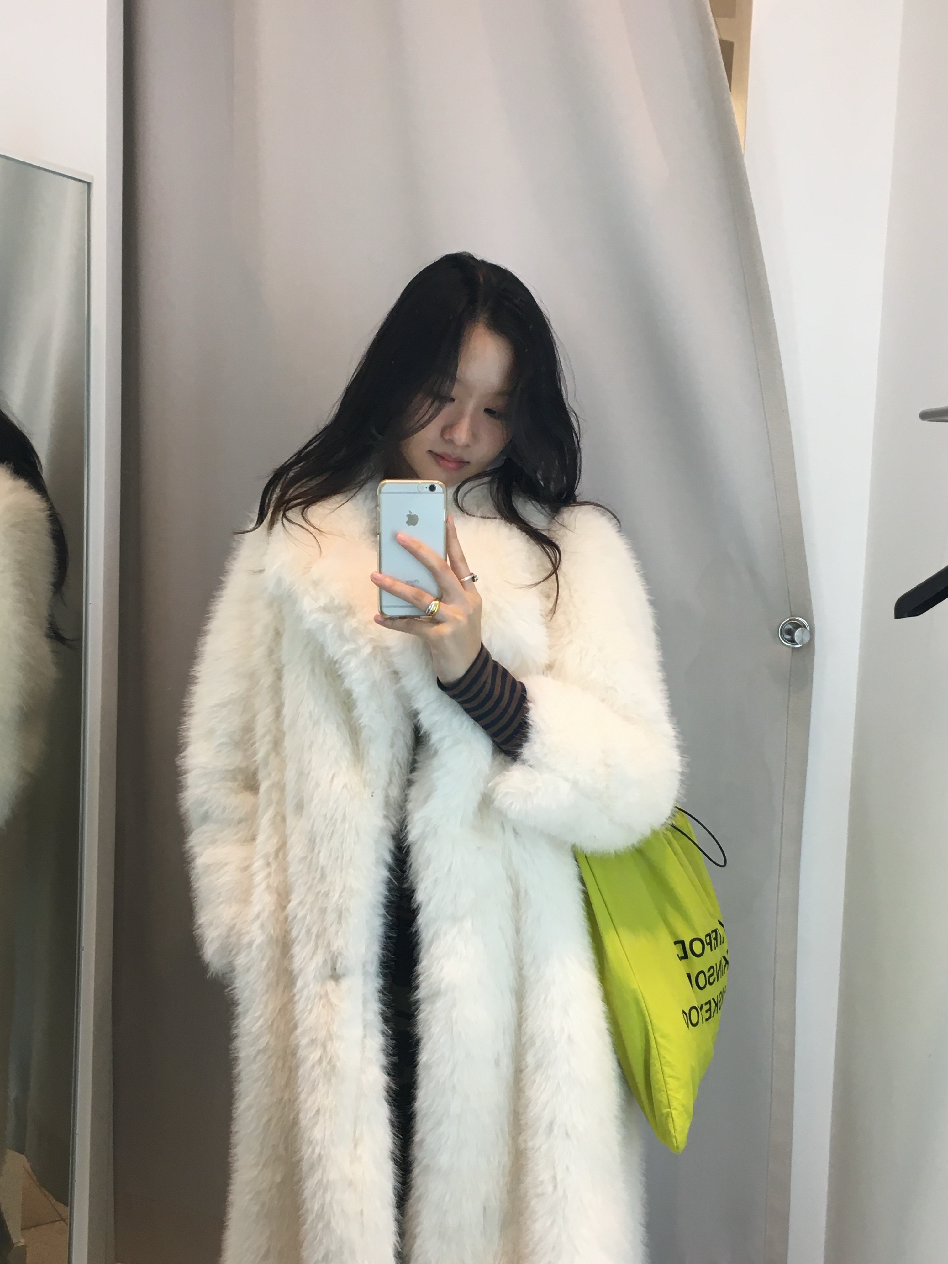 Fillintheblank Stance Packable Multi Bag Lime 착용 스타일 - 3