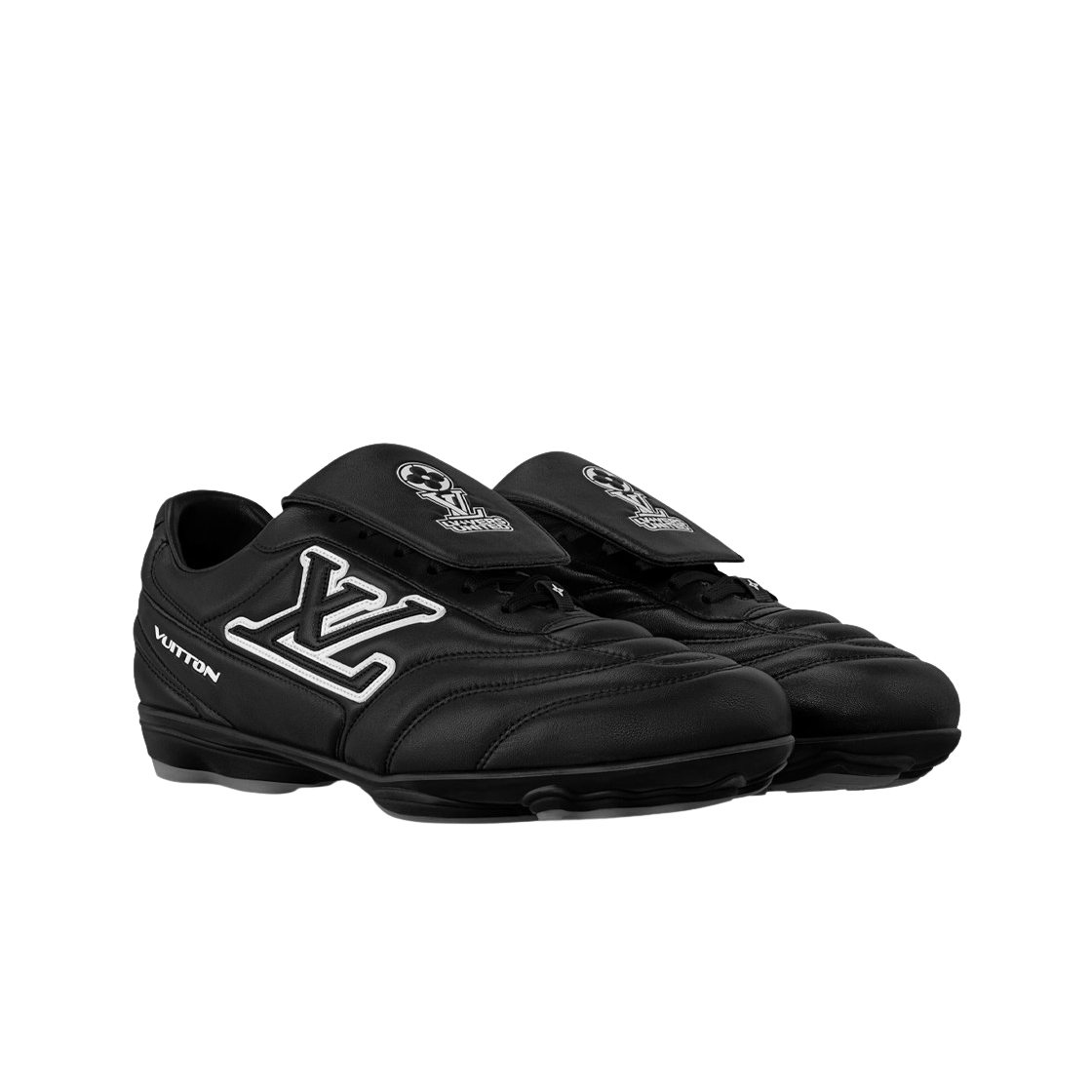루이비통 LV 풋프린트 사커 스니커즈 블랙(Louis Vuitton LV Footprint Soccer Sneakers Black) - 3