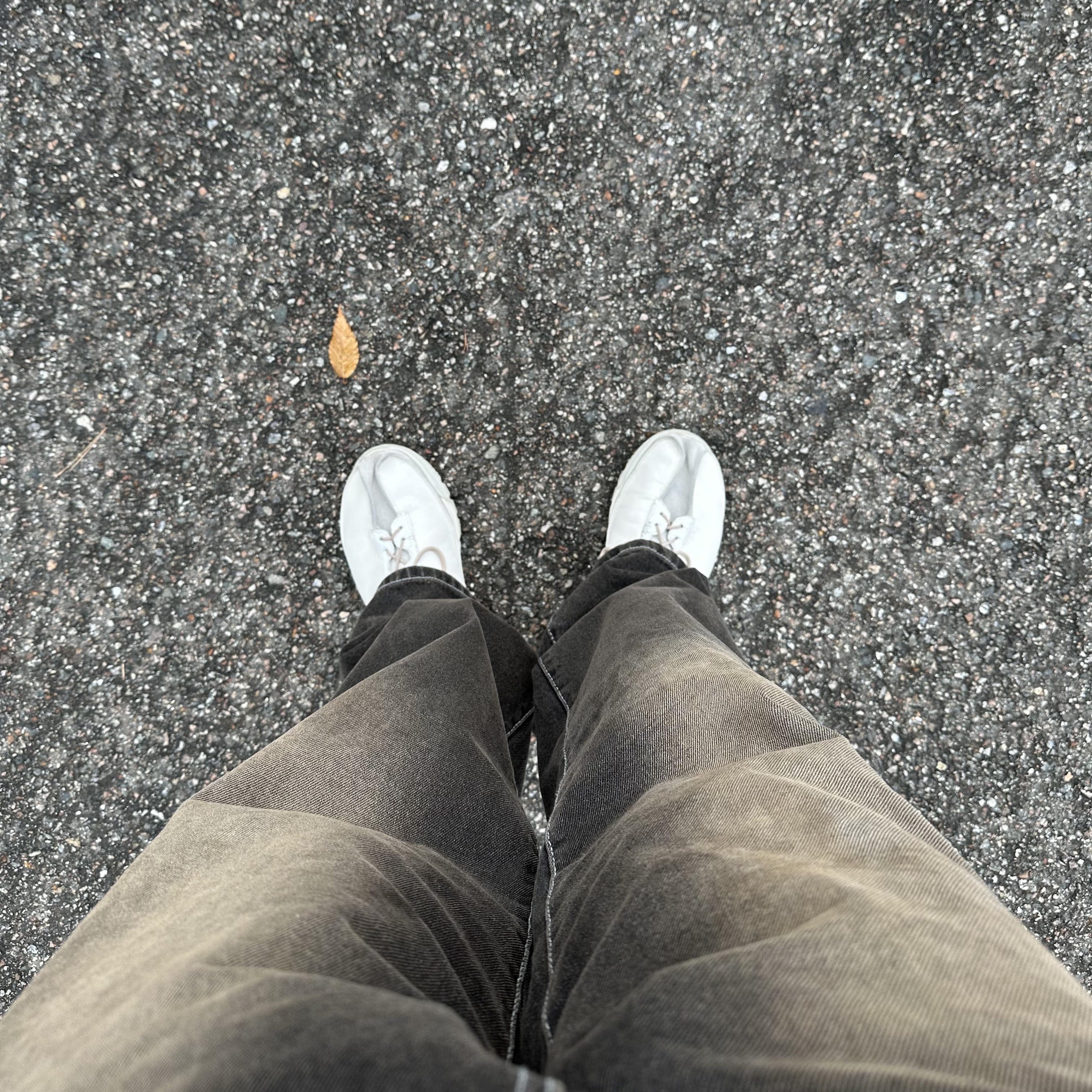 Our Legacy Klove Leather Off White 착용 스타일 - 4