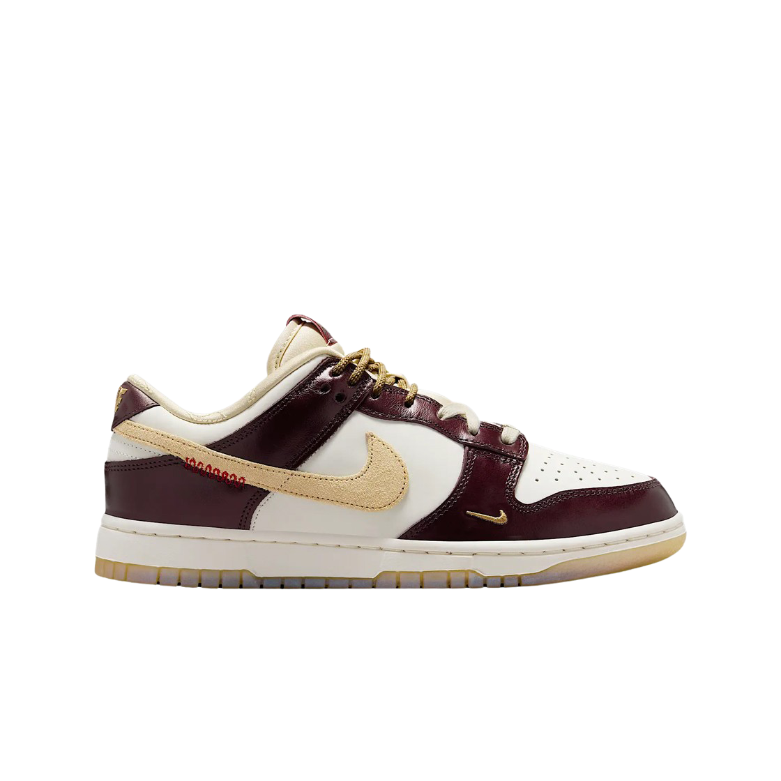 (W) 나이키 덩크 로우 LX 이어 오브 더 스네이크 세일 버건디 크러쉬((W) Nike Dunk Low LX Year of the Snake Sail Burgundy Crush)