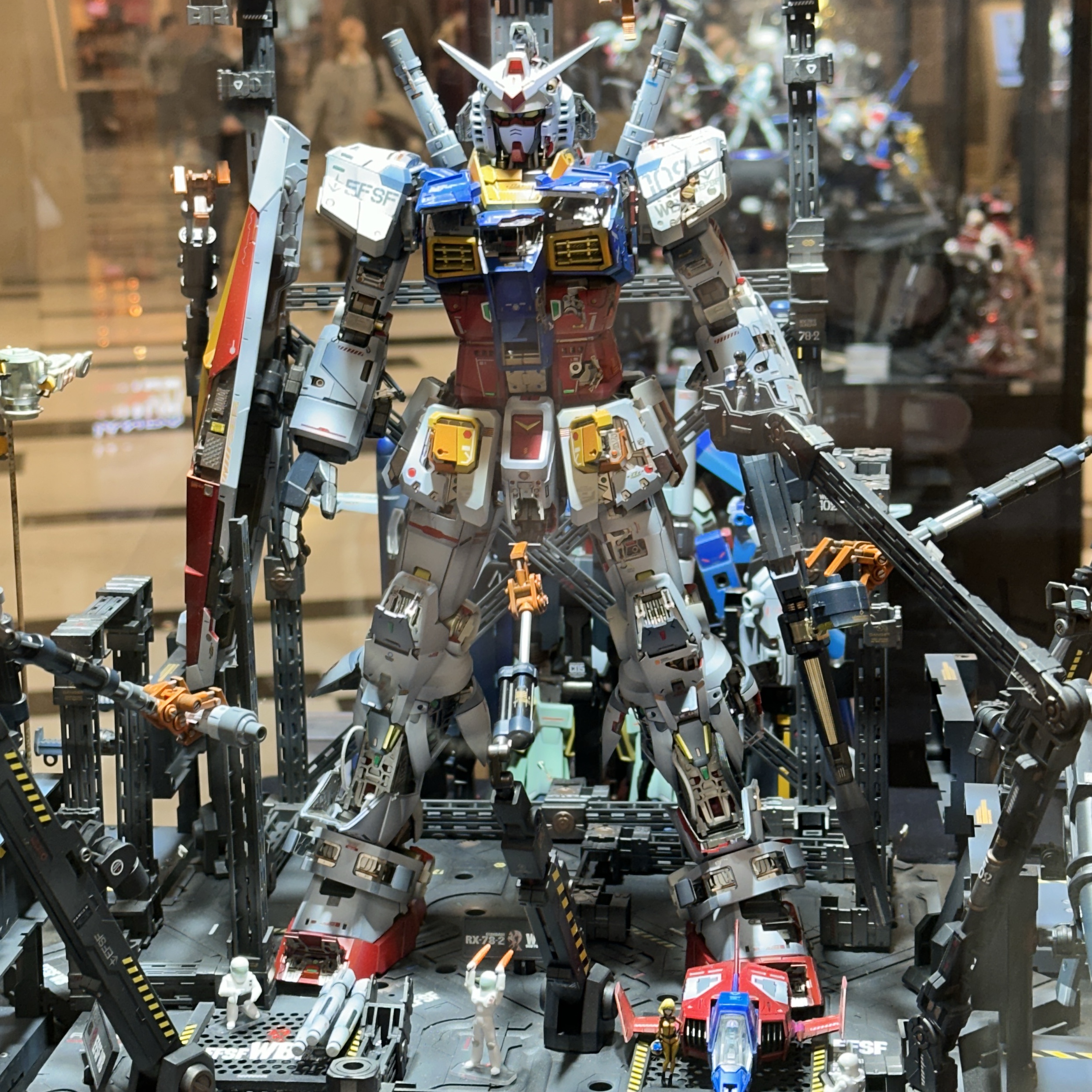 Bandai PG Unleashed RX-78-2 Gundam 착용 스타일