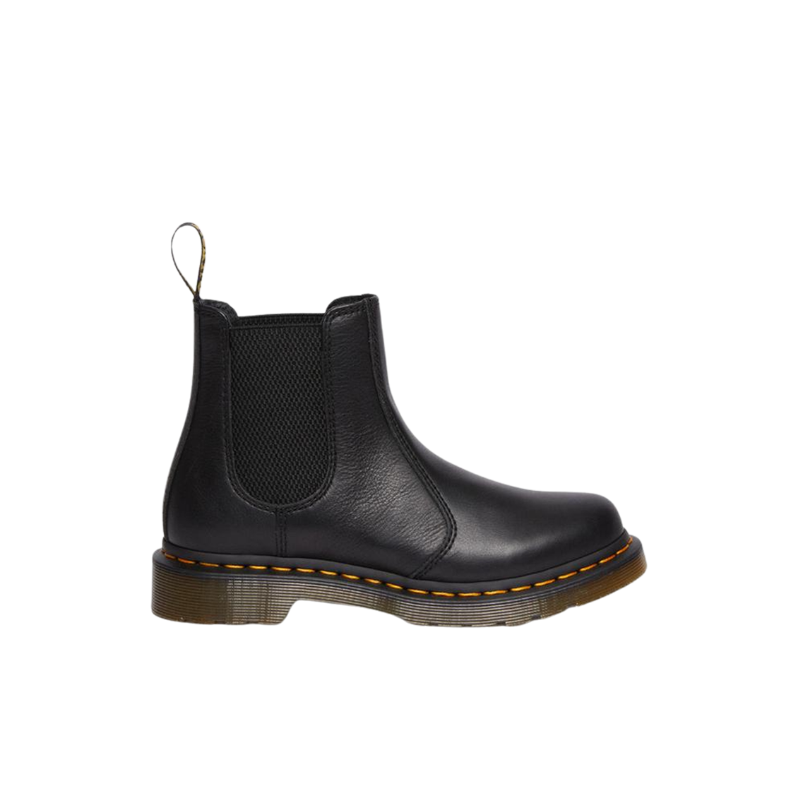 (W) 닥터마틴 2976 버지니아 레더 첼시 부츠 블랙((W) Dr. Martens 2976 Virginia Leather Chelsea Boots Black)
