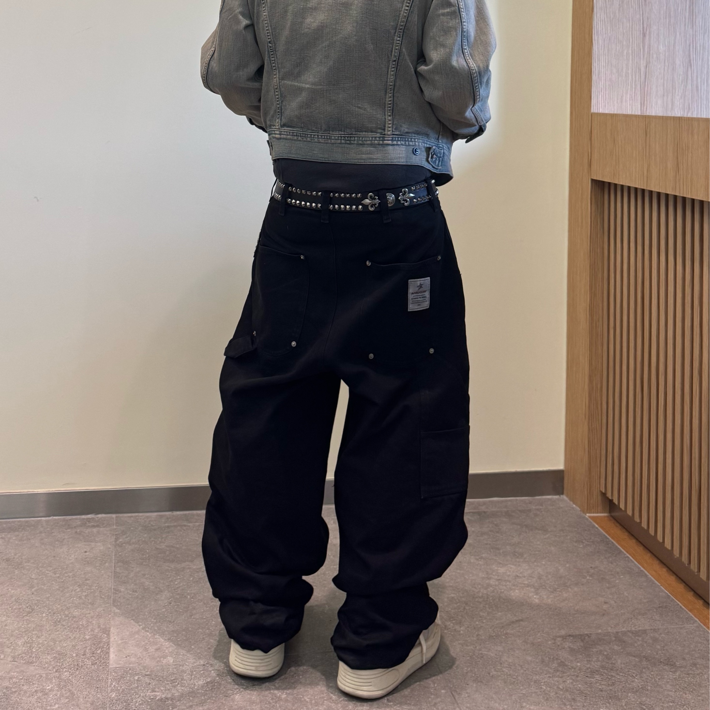 Converse x Drkshdw Turbowpn Black Cream, Converse x Drkshdw Turbowpn Egret 착용 스타일 - 2