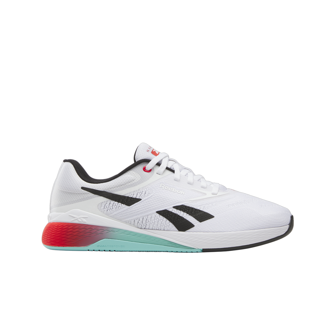 리복 나노 X5 화이트 레드