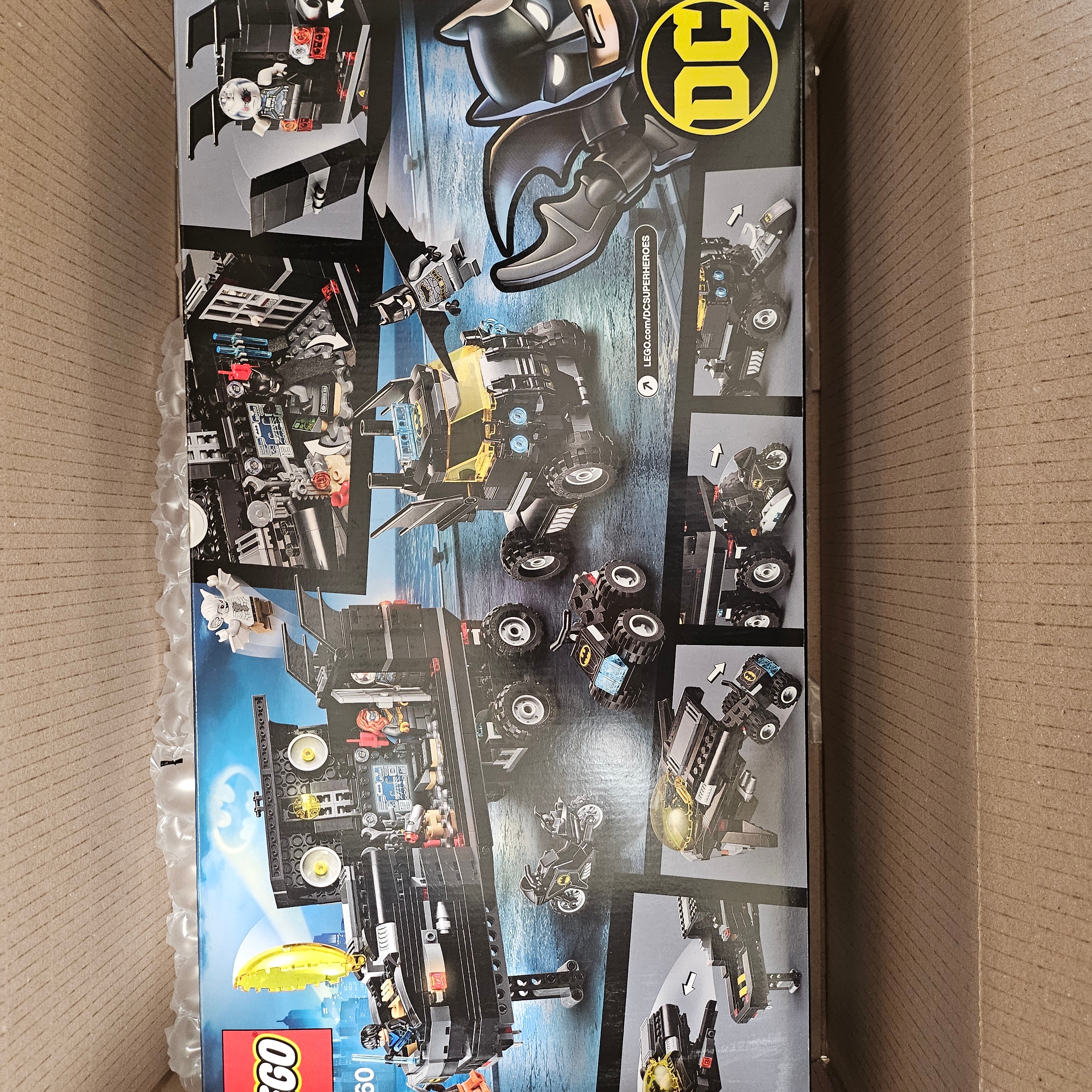 Lego DC Comics Batman Mobile Bat Base 착용 스타일 - 1