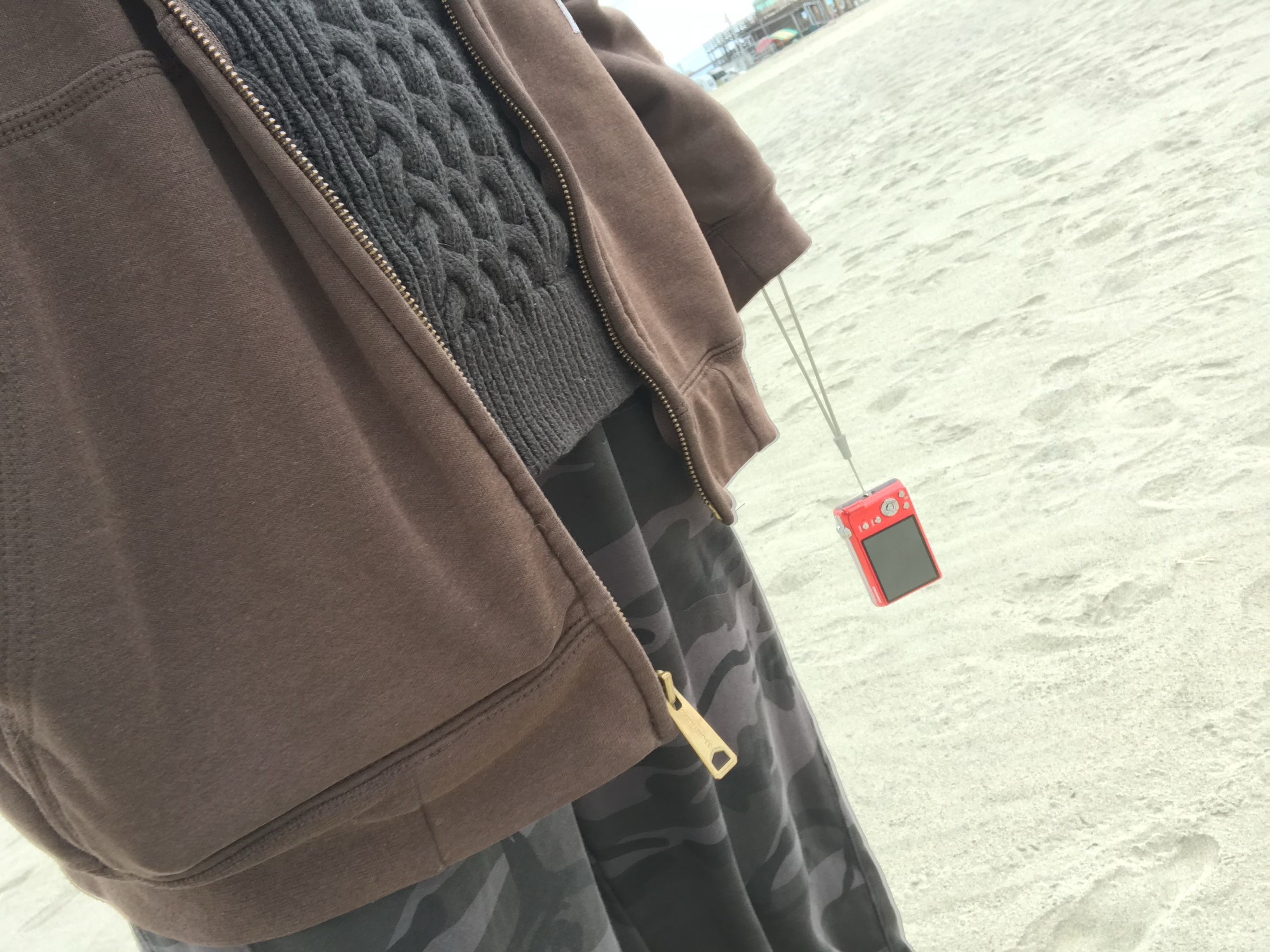 Carhartt WIP OG Active Liner Deep Hamilton Brown 착용 스타일