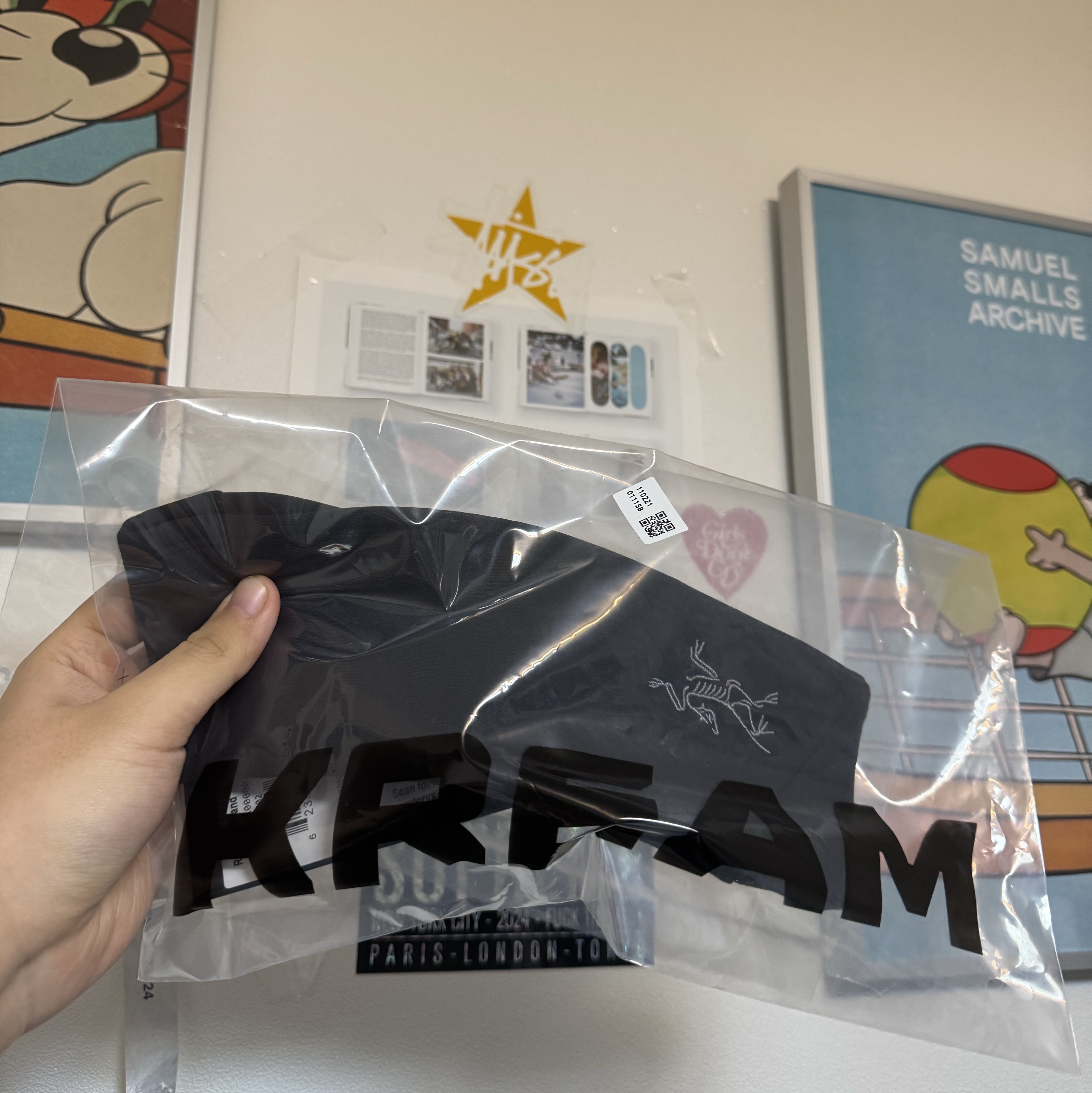 Arc'teryx Rho Headband Black 착용 스타일