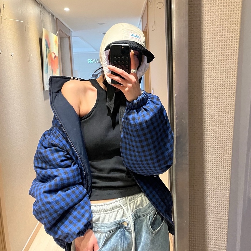 Allincomplete Panda Padding Balaclava 착용 스타일 - 2