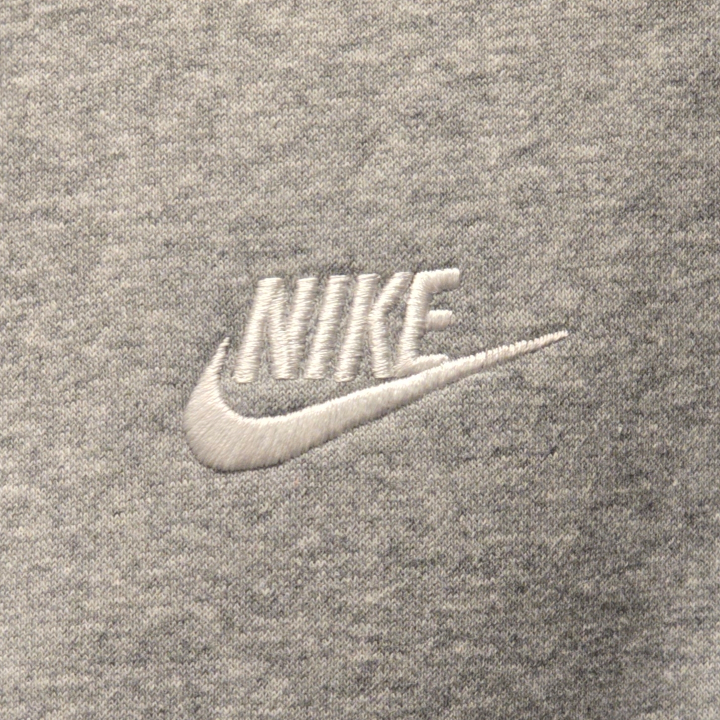 Nike NSW Club Fleece Pullover Hoodie Dark Grey Heather - Asia 착용 스타일
