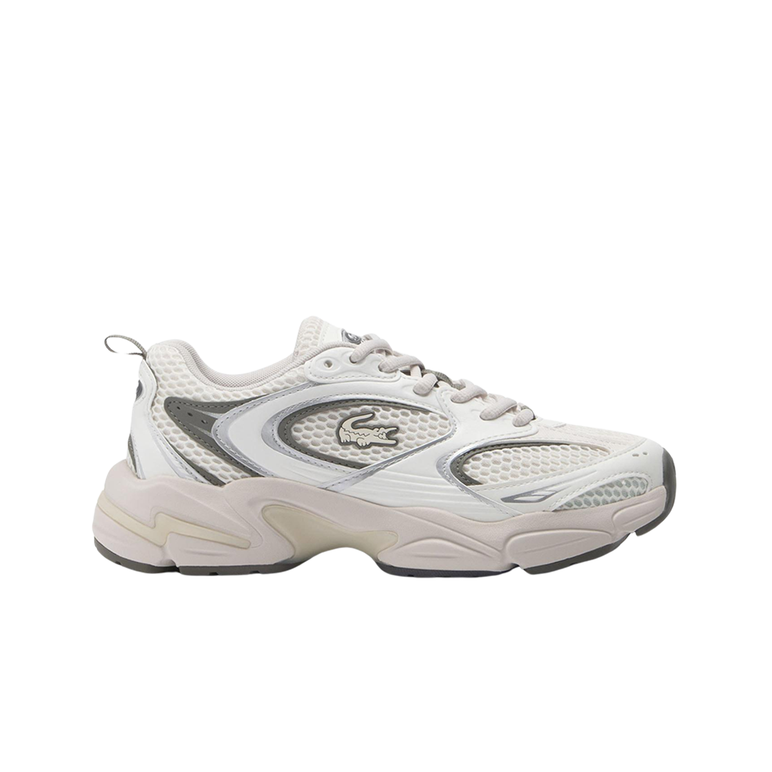 (W) 라코스테 스톰 96 2K 스니커즈 화이트((W) Lacoste Storm 96 2K Sneakers White)