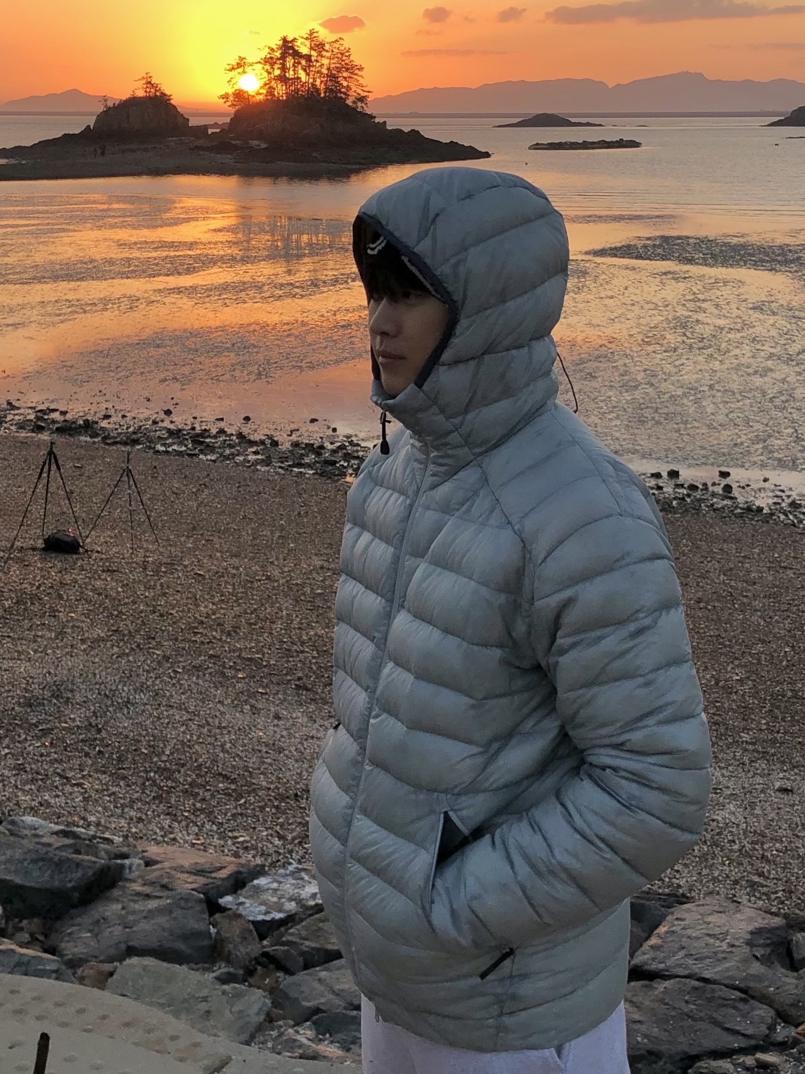 Arc'teryx Bird Head Toque Orca 착용 스타일