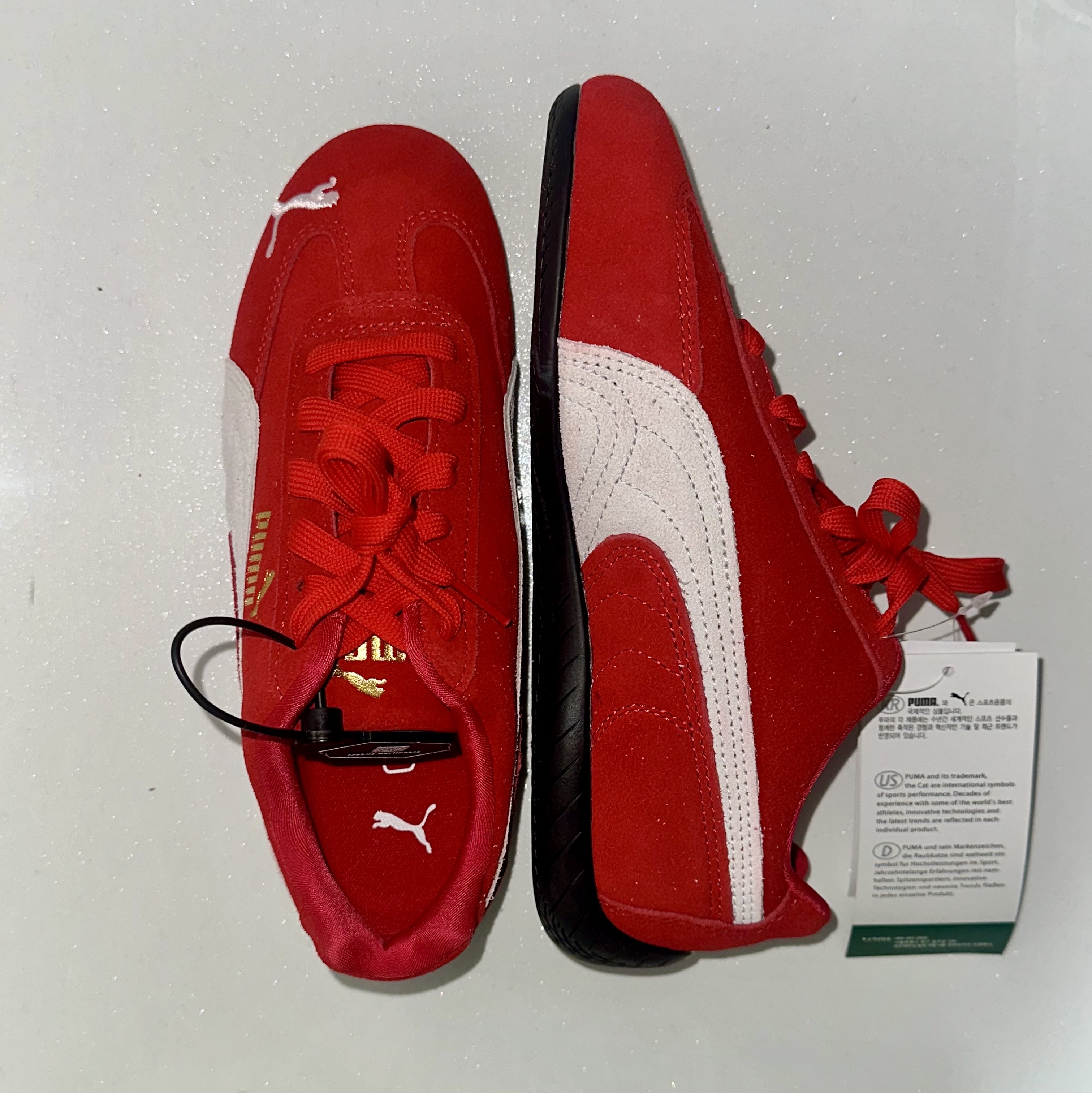 Puma Speedcat OG Red White 착용 스타일 - 2