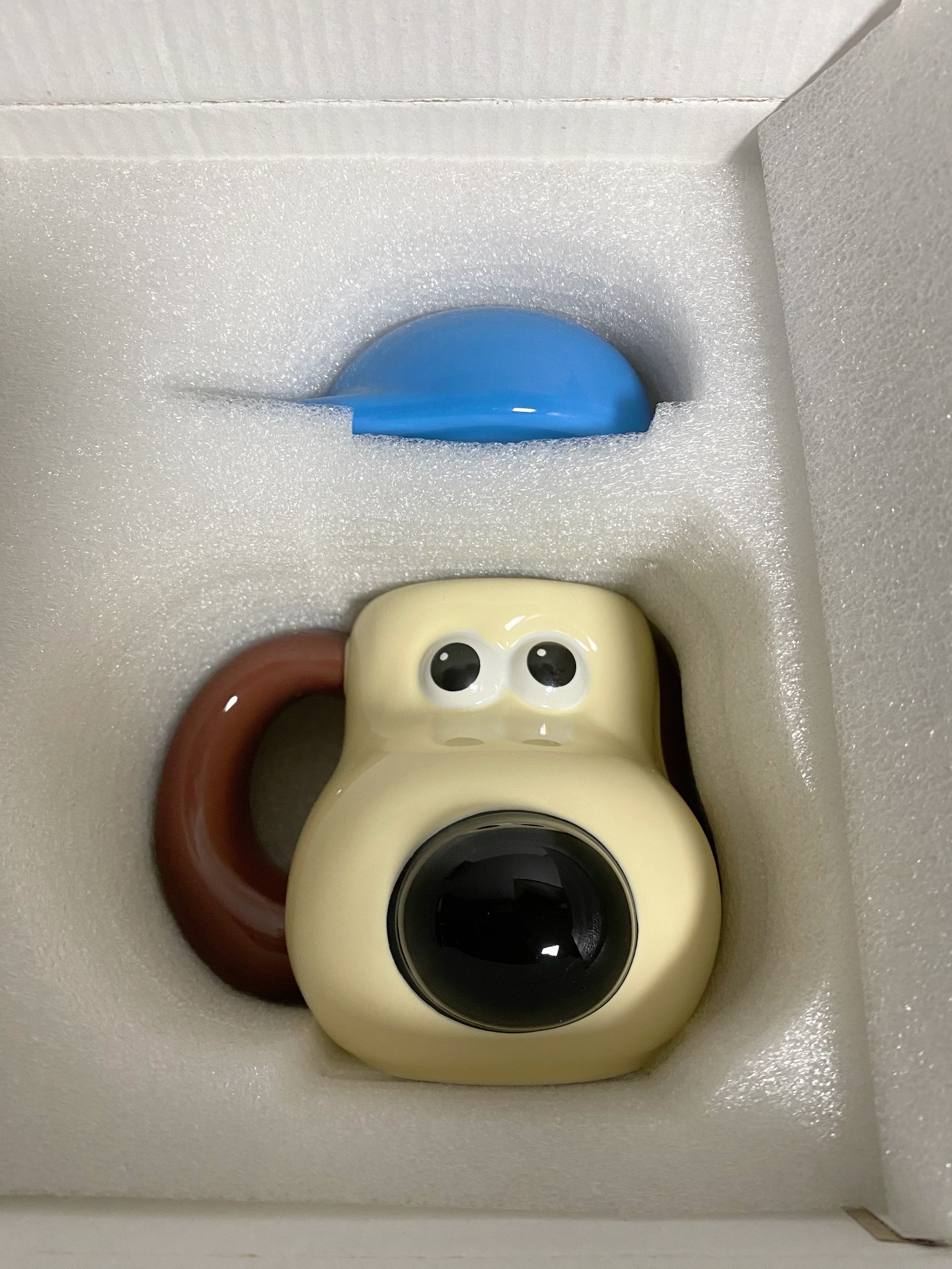 Wallace & Gromit Mug Cup Gromit with a Cap 착용 스타일 - 1