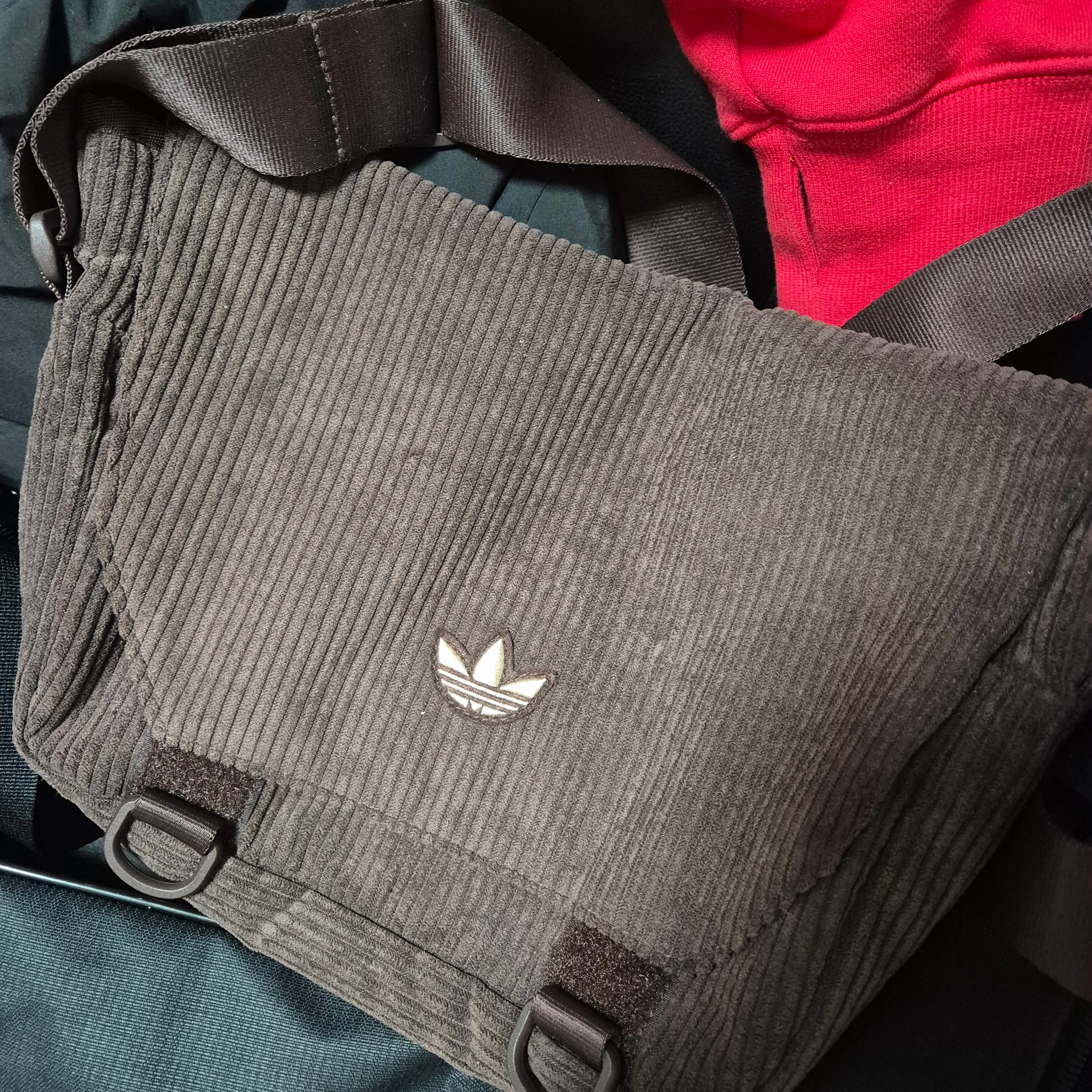 ◆Adidas◆NEXT+ Corduroy Messenger Bag Shadow Brown adidas Next+ Corduroy Messenger Bag Shadow Brown IQ3519 | eBay