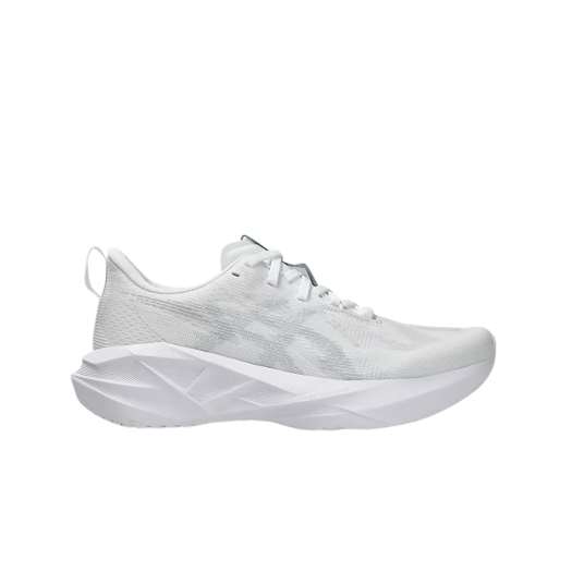 (W) Asics Novablast 5 White Piedmont Grey