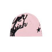 CAVISH Jacquard Guitar Beanie Pink