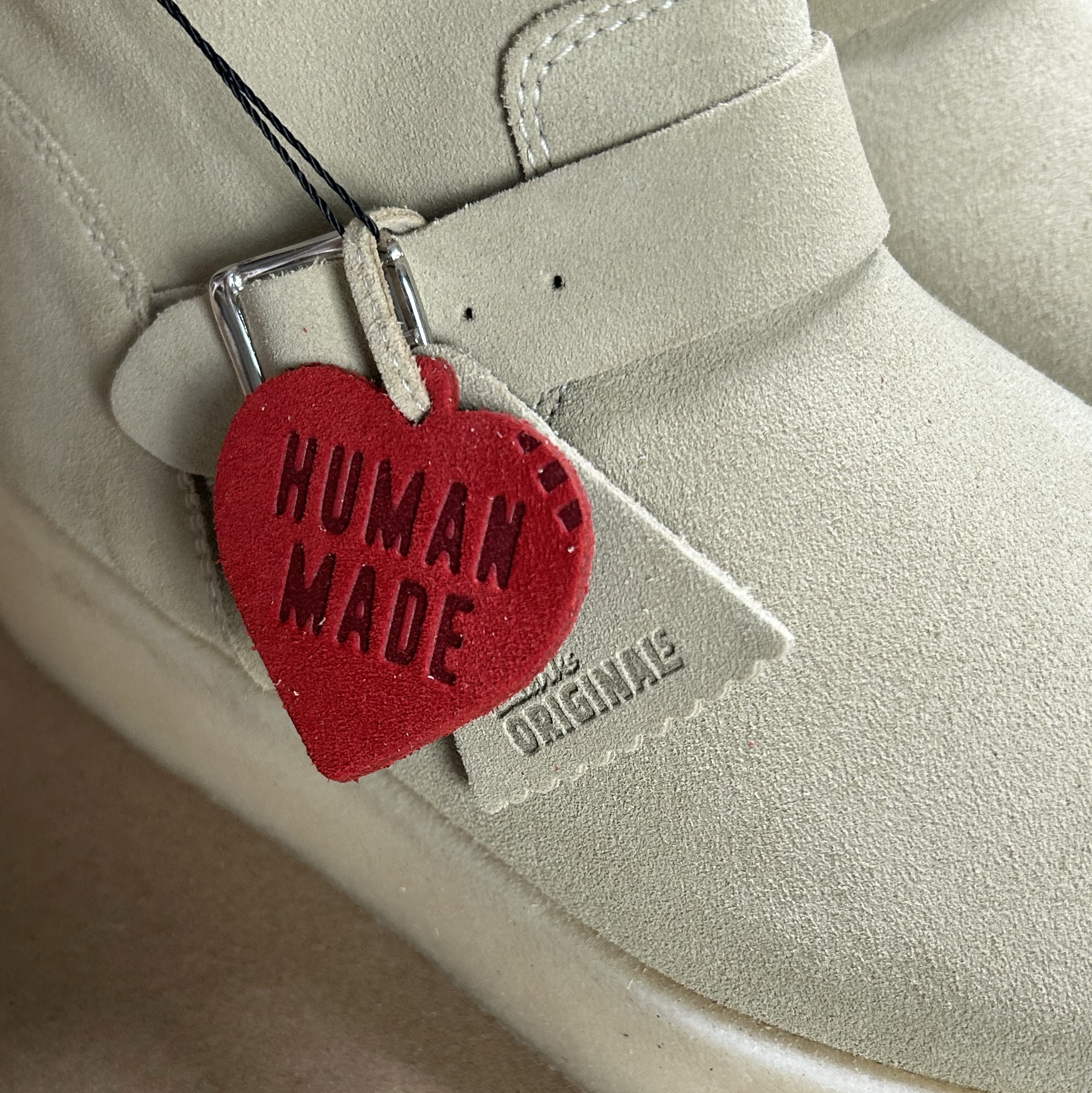 Clarks x Human Made Desert Made Beige 착용 스타일 - 1