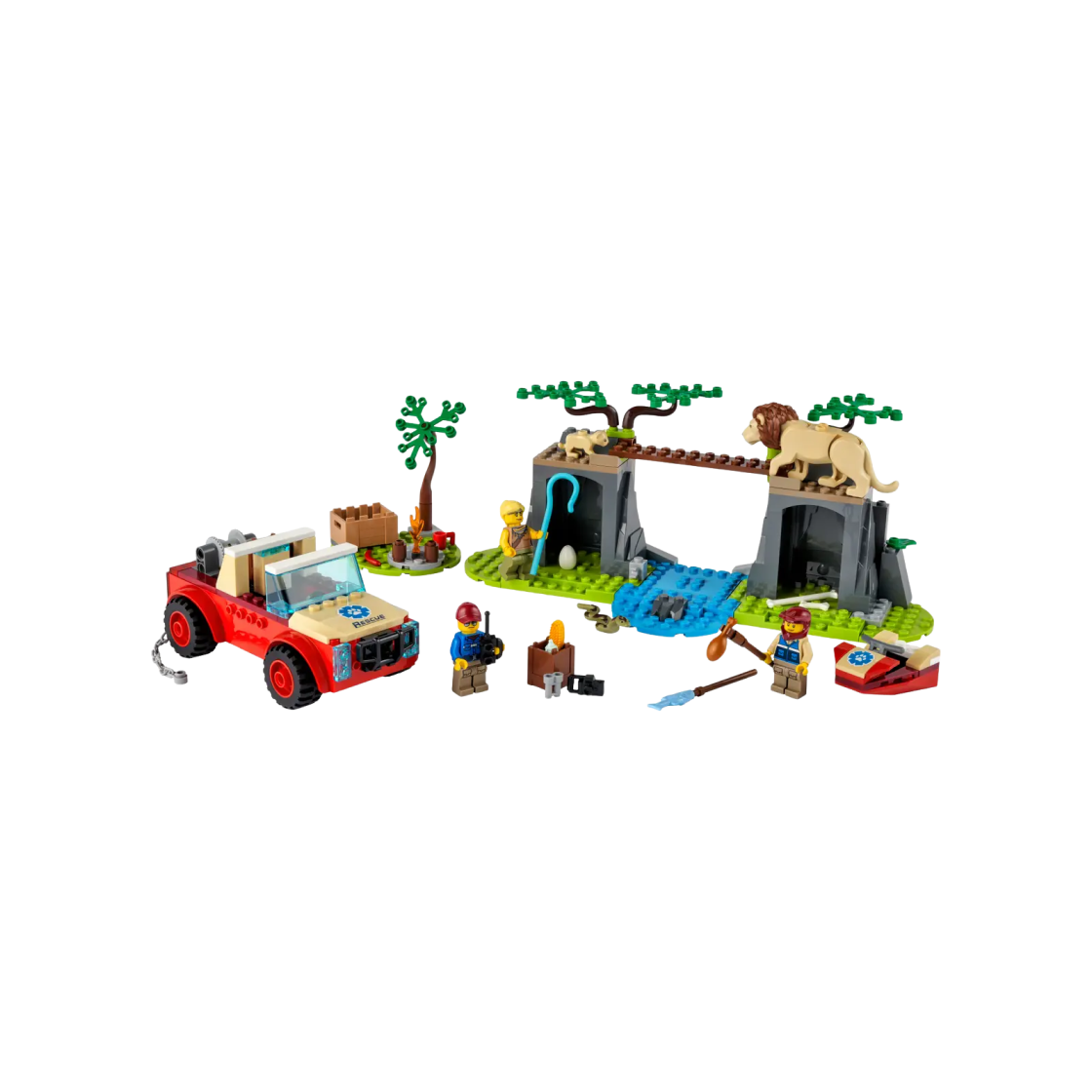 레고 시티 야생동물 구조 오프로더(Lego City Wildlife Rescue Off-Roader) - 1