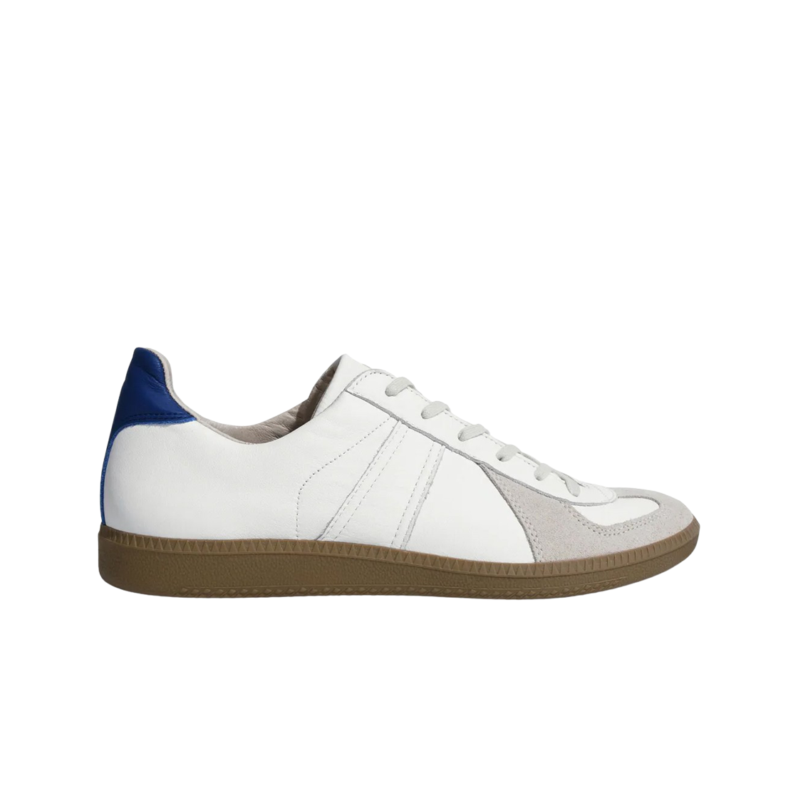 리프로덕션 오브 파운드 x 예일 독일군 트레이너 1700L 화이트 블루(Reproduction of Found x Yale German Military Trainer 1700L White Blue)