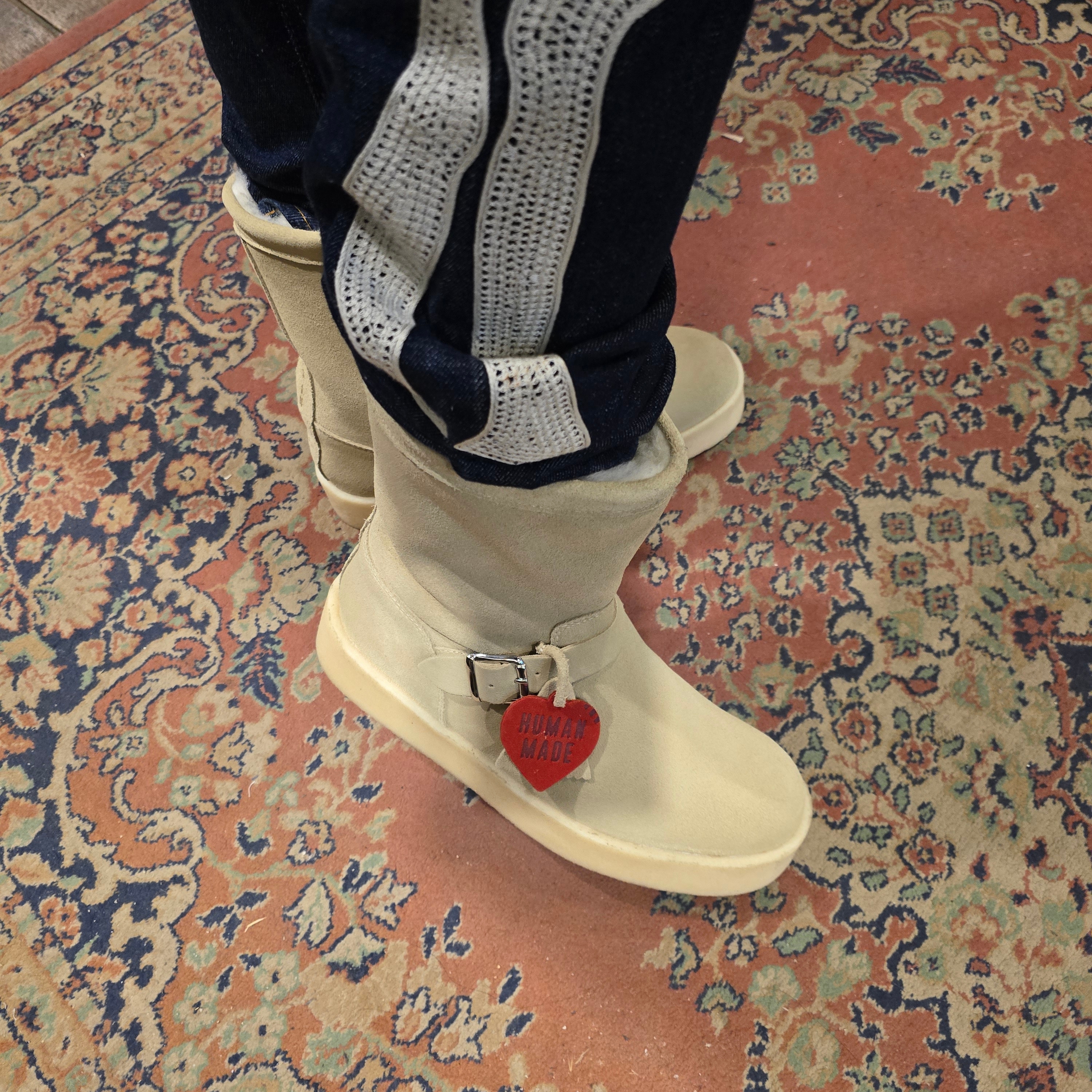 Clarks x Human Made Desert Made Beige 착용 스타일