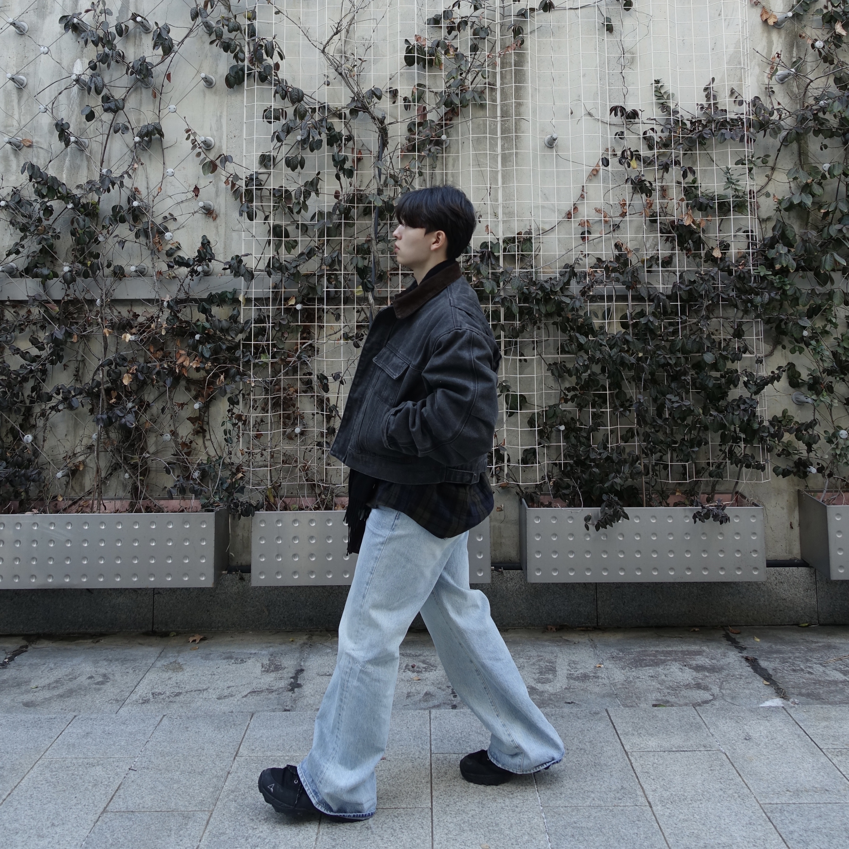 Roa Hiking Neal Black 착용 스타일 - 2