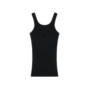 Baserange Women Heart Tank Black - 25SS
